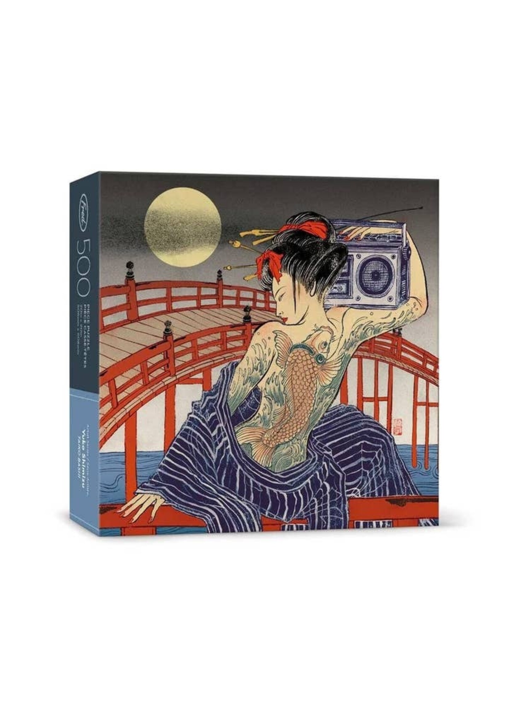 Fred Distribution Bashi by Shimizu Taiko, 500-Piece Puzzle