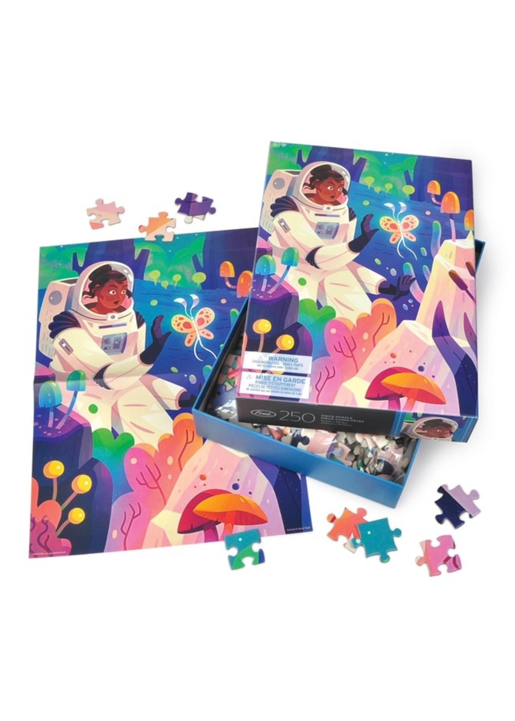 Fred Distribution Space Butterfly by Jarom Vogel, 250-Piece Puzzle