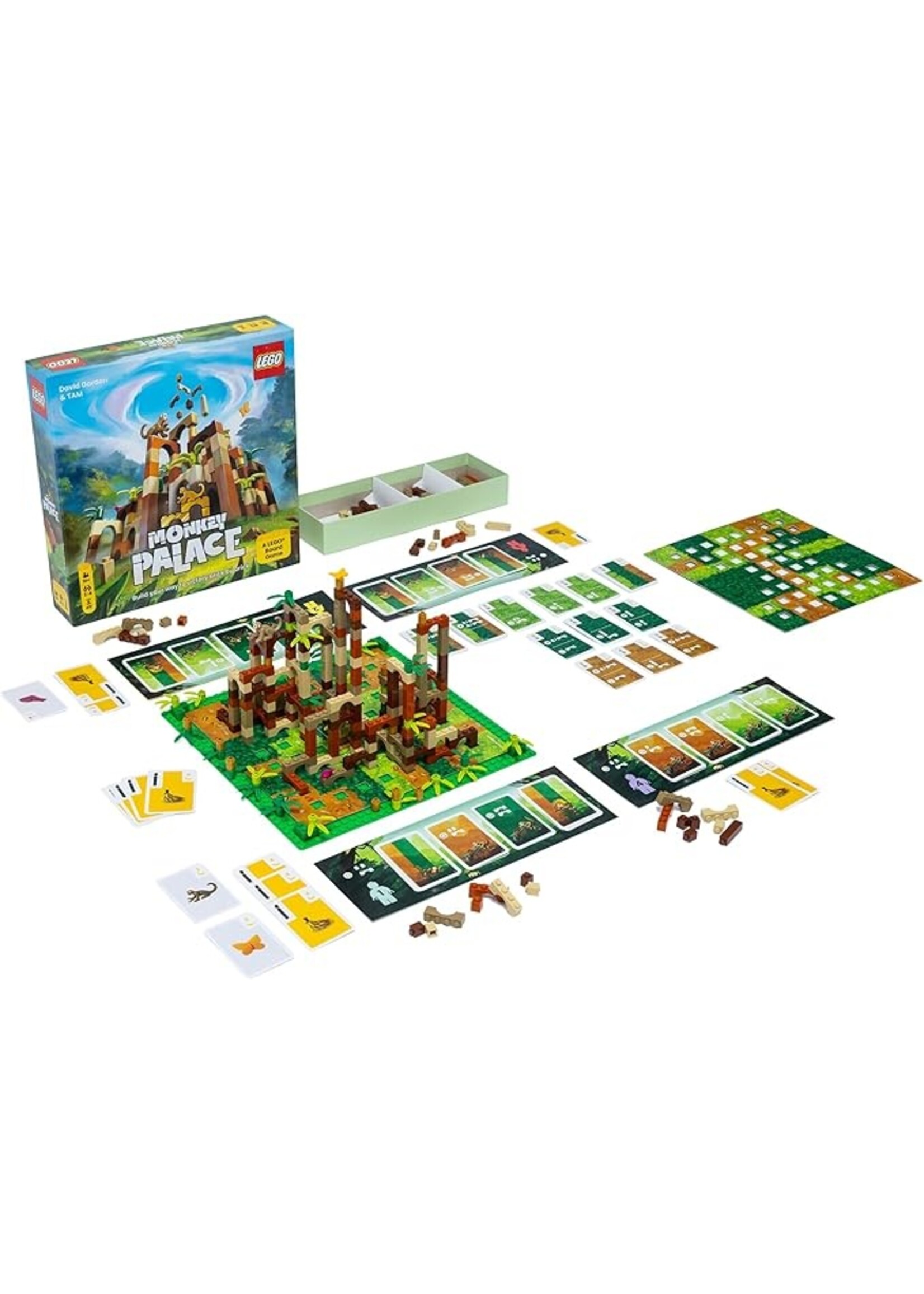 Pegasus Spiele Monkey Palace - A LEGO Board Game