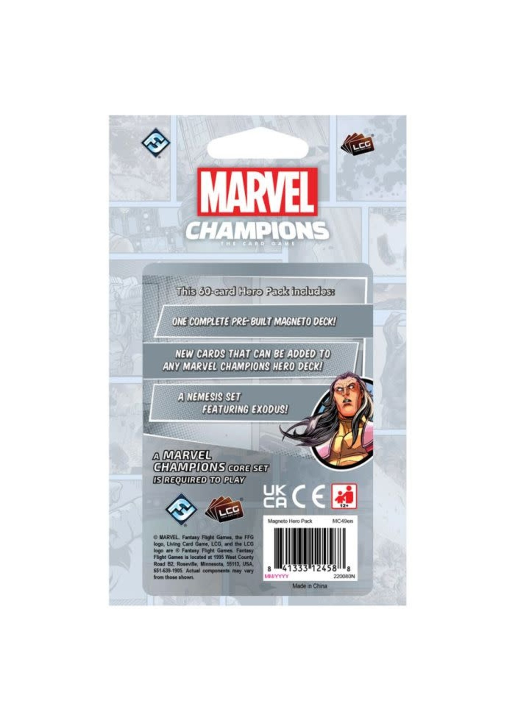 Fantasy Flight Games Marvel Champions: Magneto Hero Pack