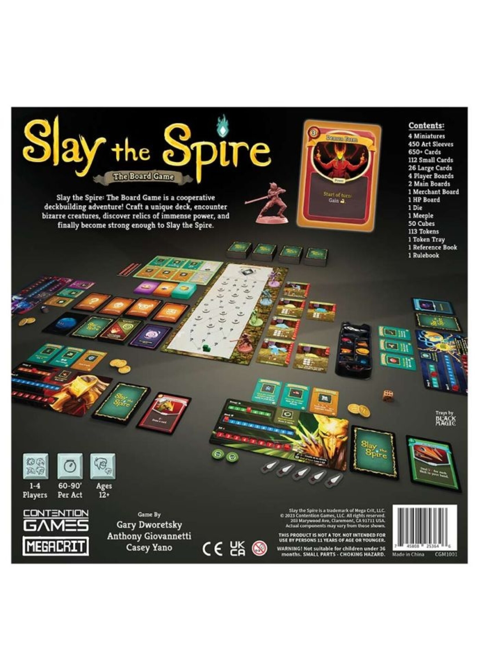 Contention Games Slay the Spire