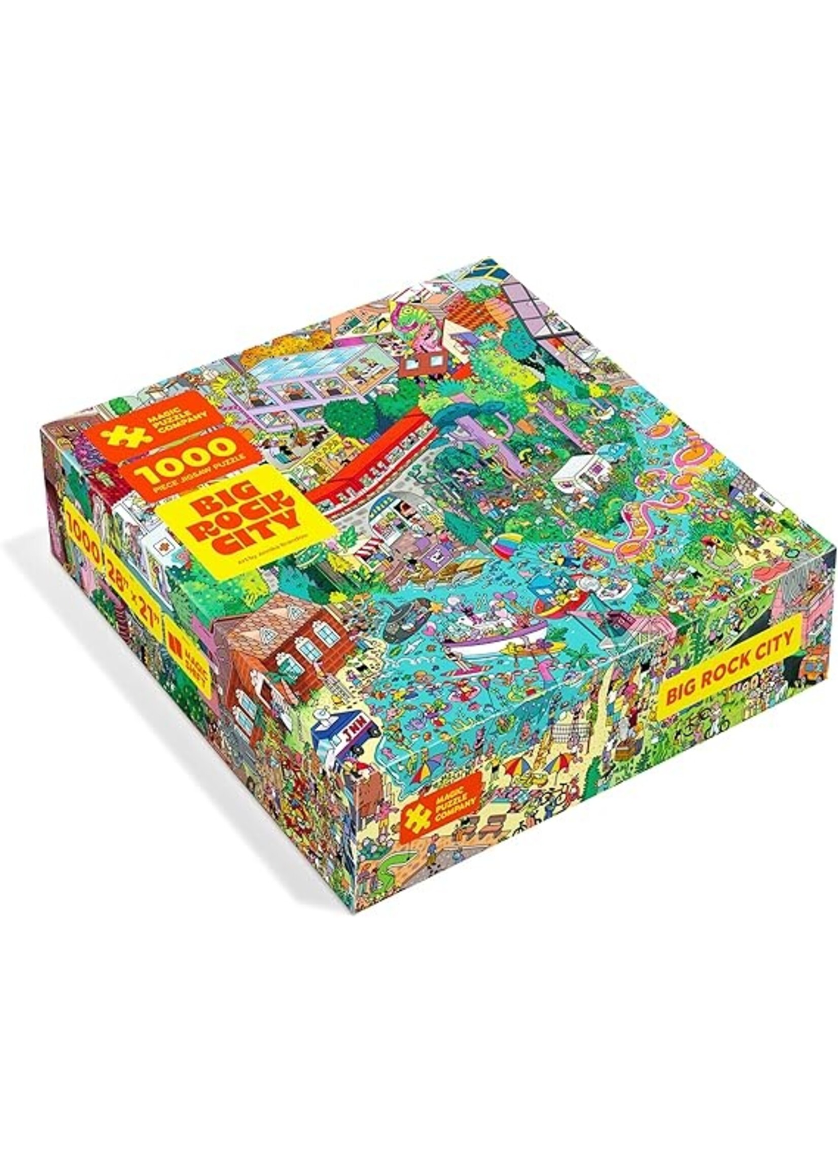 Magic Puzzle Company Magic Puzzle: Big Rock City - 1000 Piece Puzzle