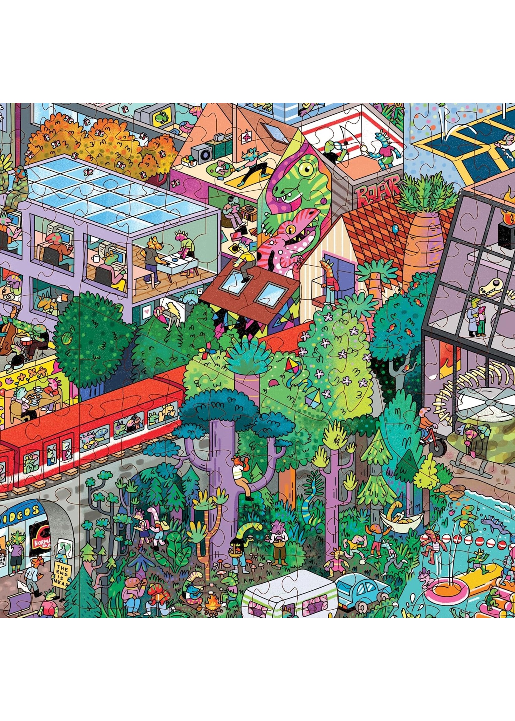 Magic Puzzle Company Magic Puzzle: Big Rock City - 1000 Piece Puzzle