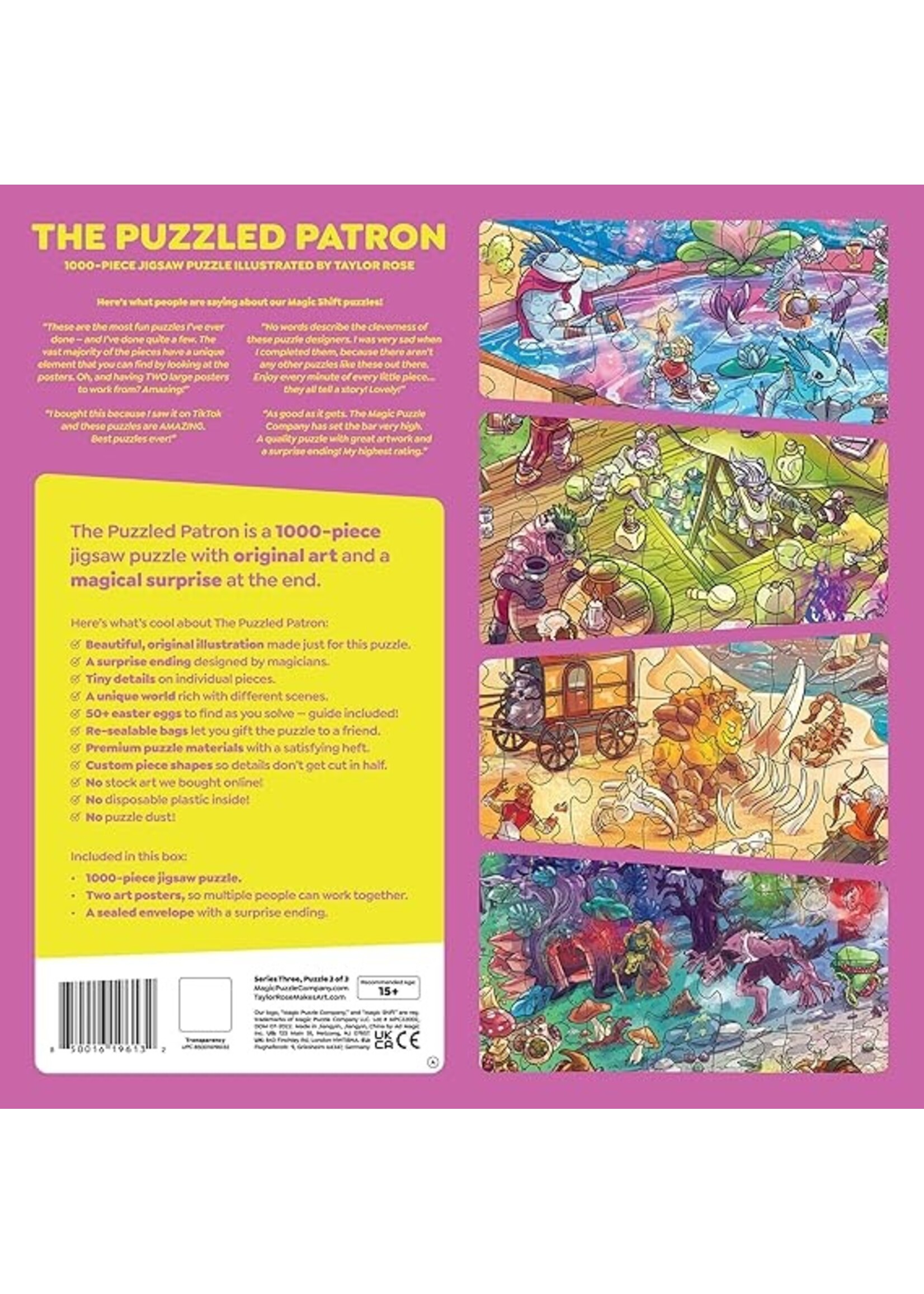 Magic Puzzle Company Magic Puzzle: The Puzzled Patron - 1000 Piece Puzzle