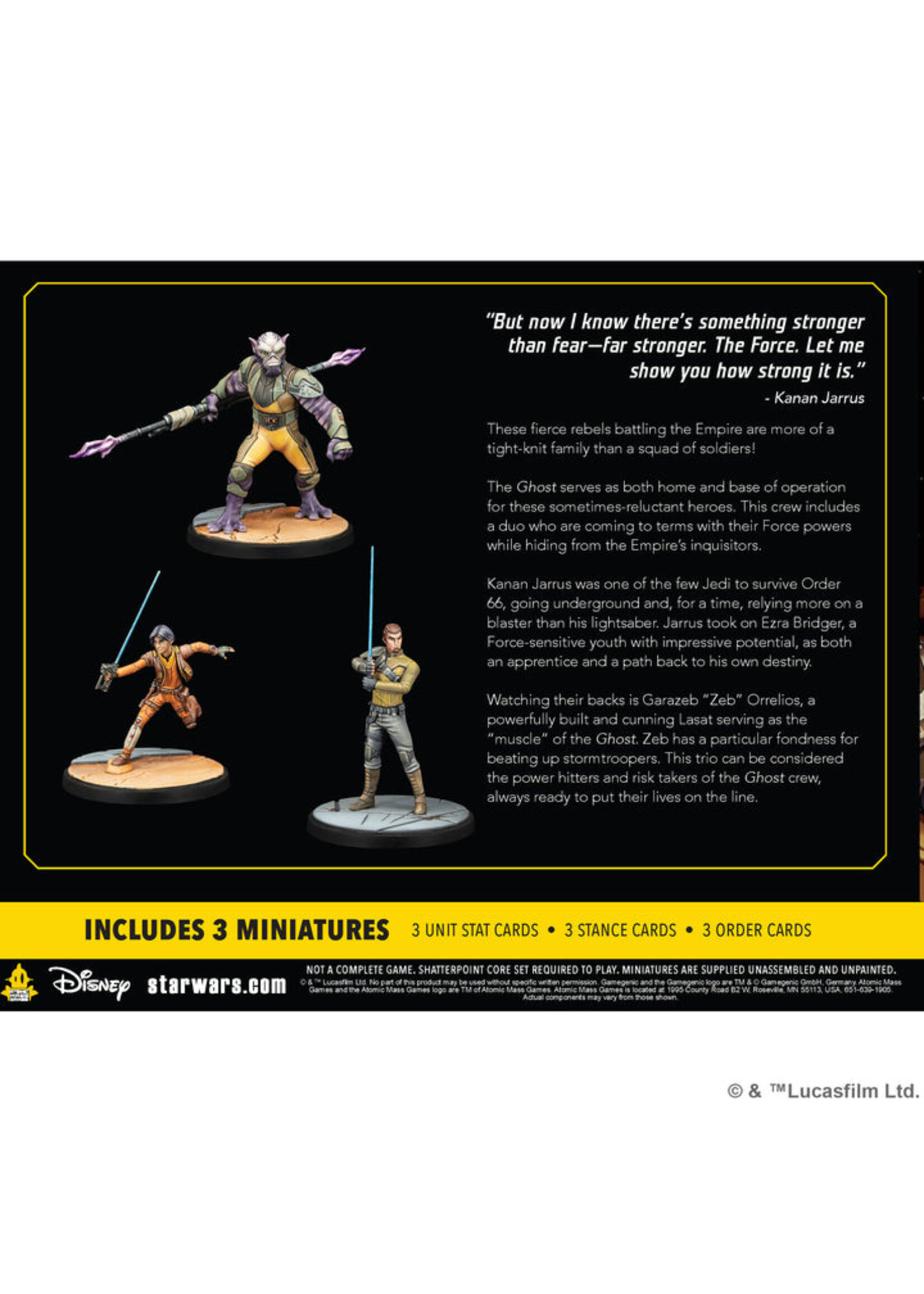 Atomic Mass Games Star Wars: Shatterpoint - Stronger than Fear Squad Pack