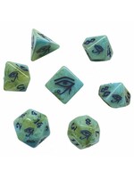 Black Oak Workshop Eye of Horus Polyhedral Dice Set