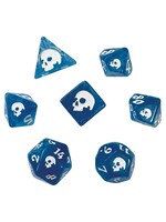 Black Oak Workshop Black Death Polyhedral Dice Set - Frost Plague