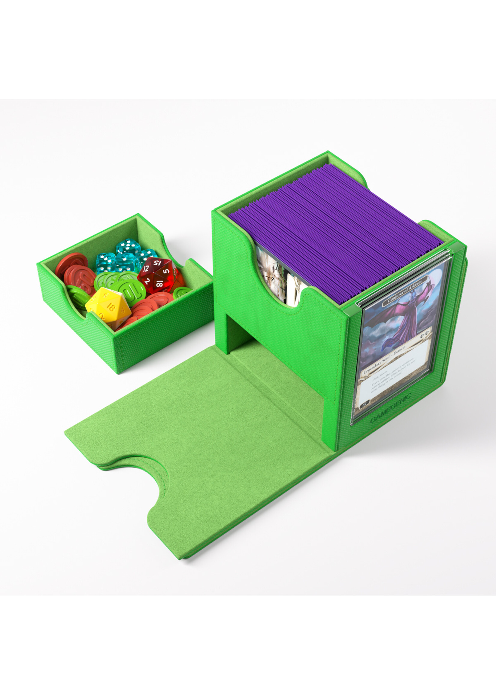 Gamegenic Sidekick Pro 100+ XL Convertible Deck Box - Green