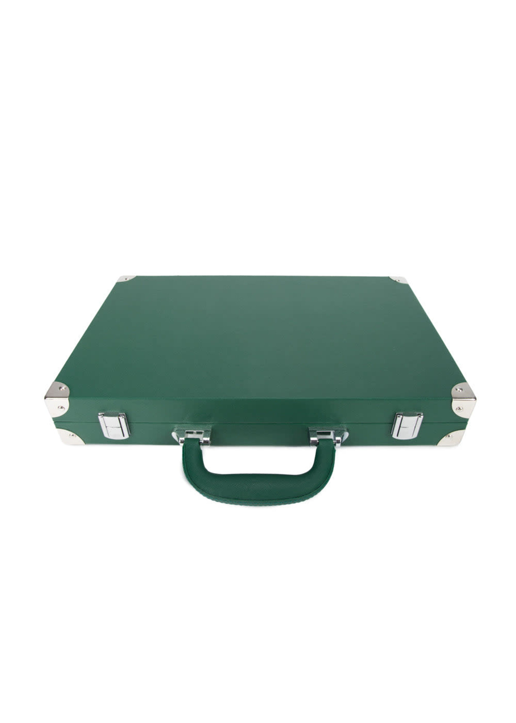 Brouk & Co. Rowan Backgammon Set - Hunter Green