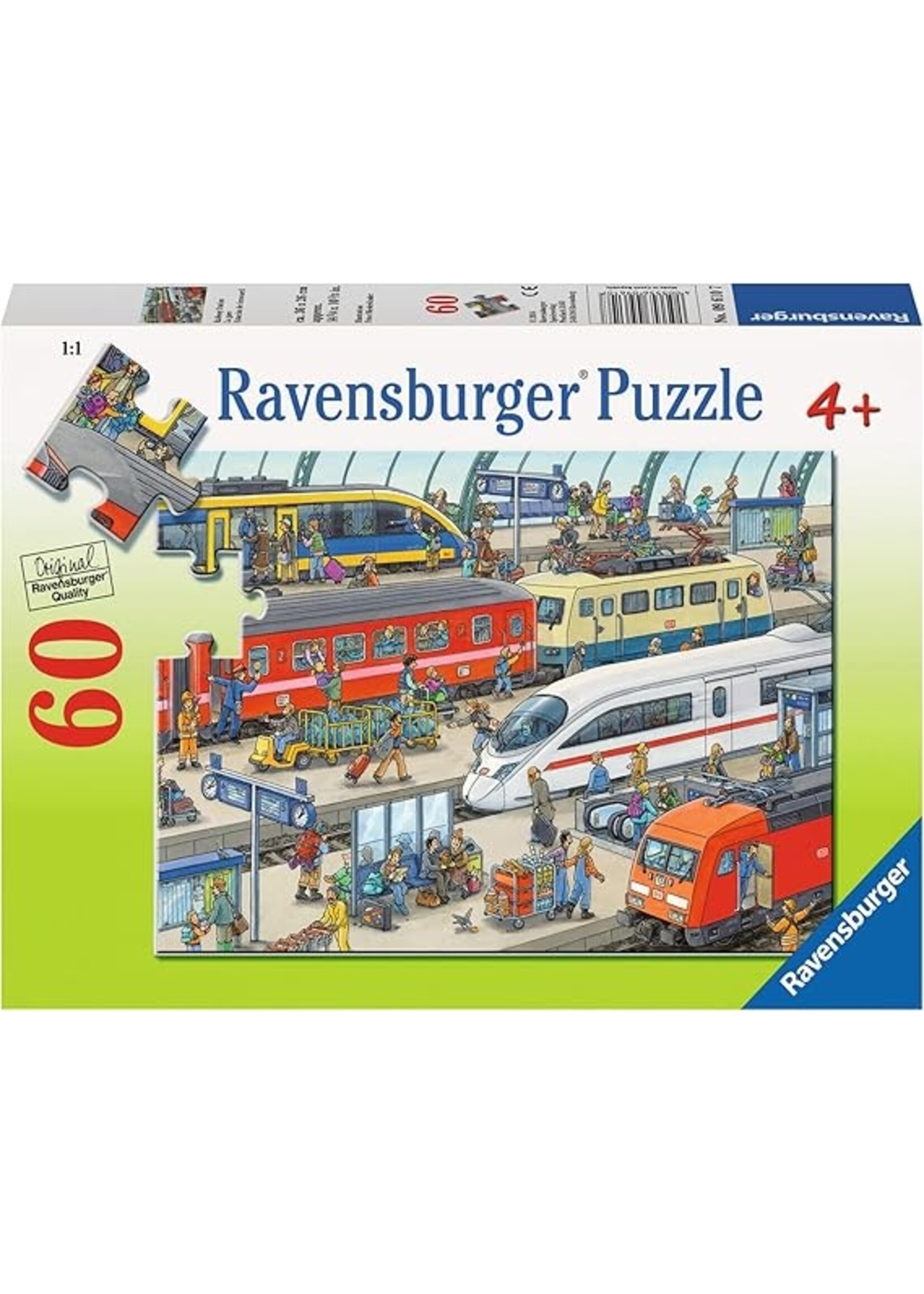 Ravensburger "Railway Station" 60 Piece Puzzle