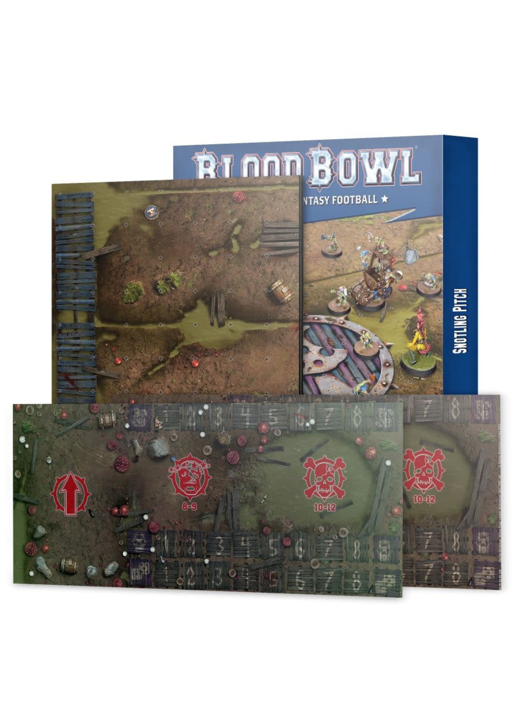 Games Workshop Blood Bowl: Snotling Pitch & Dugouts