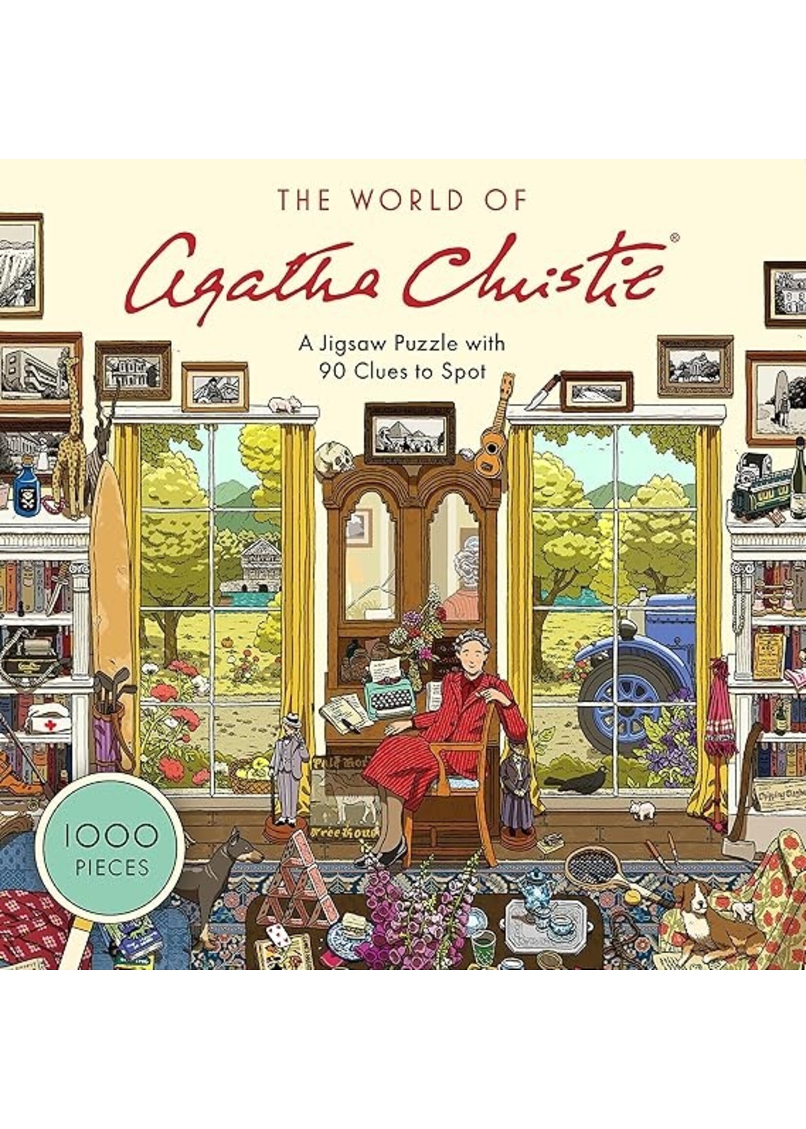 Laurence King Publishing The World of Agatha Christie 1000 Piece Puzzle