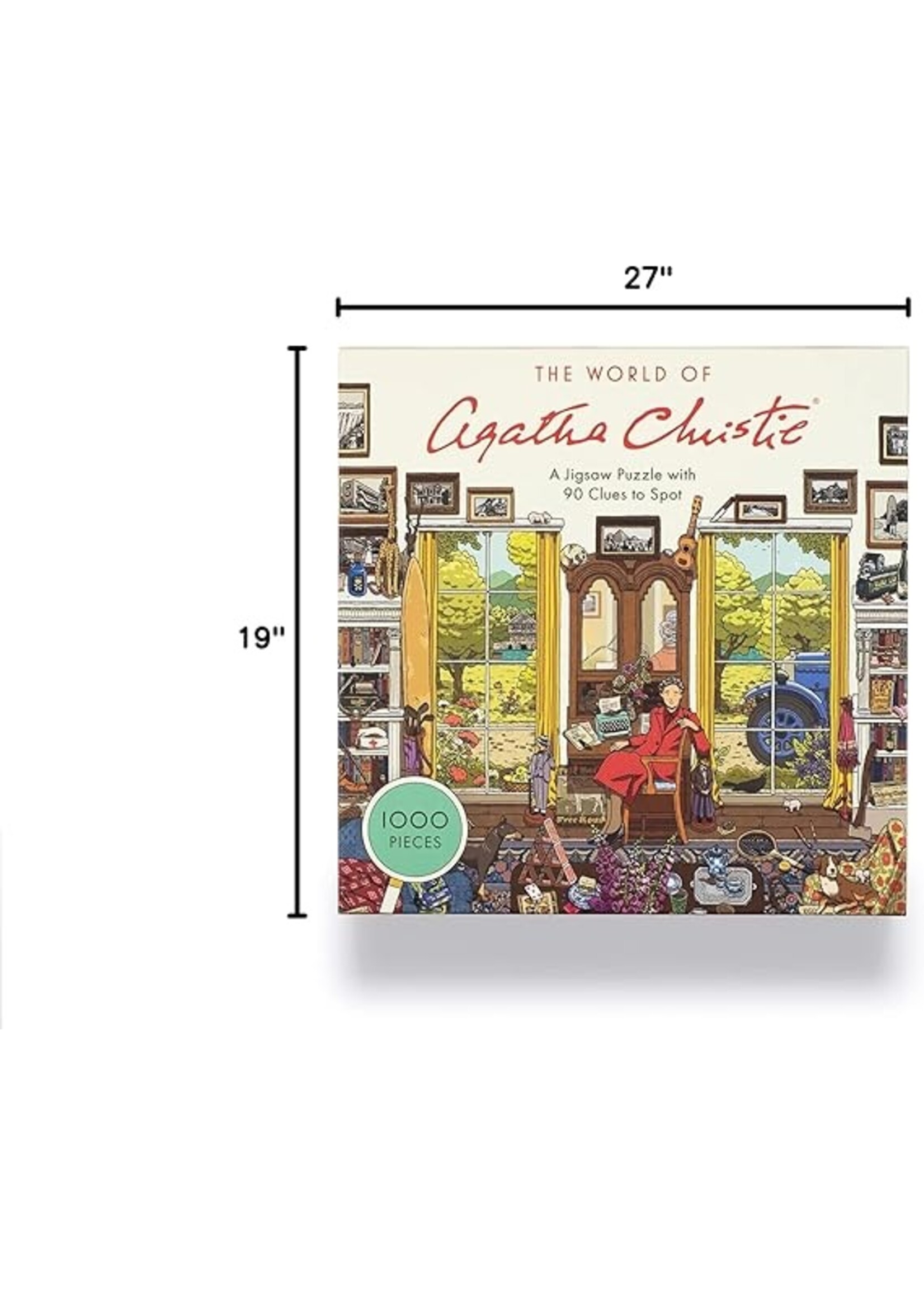 Laurence King Publishing The World of Agatha Christie 1000 Piece Puzzle
