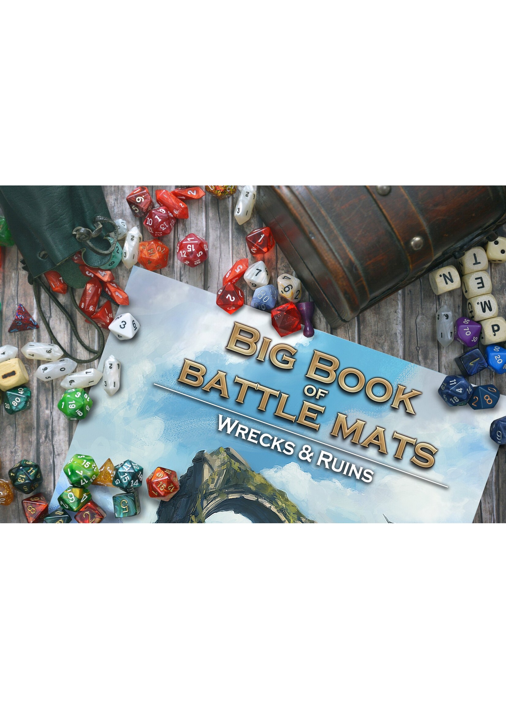 Loke Battle Mats Big Book of Battle Mats: Wrecks & Ruins