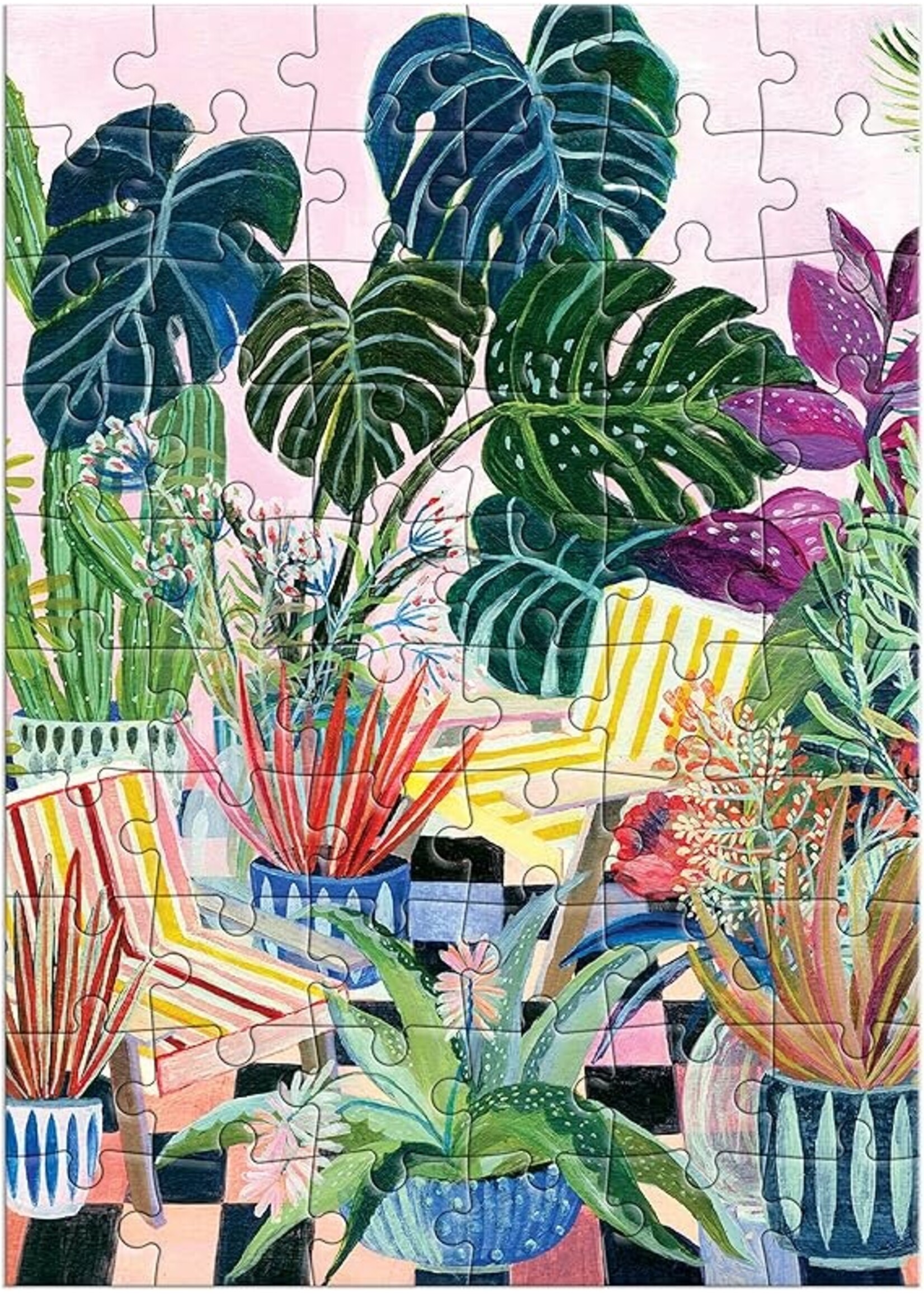 Mudpuppy "Potted" Greeting Card Puzzle