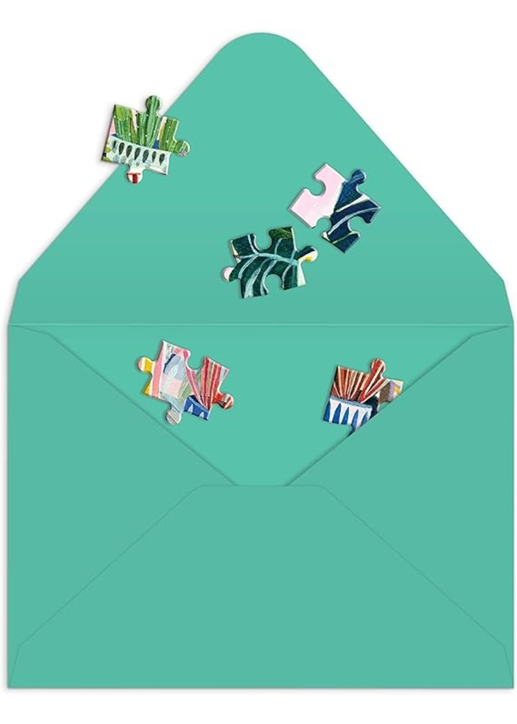 Mudpuppy "Potted" Greeting Card Puzzle