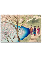 Artifact Puzzles "Arashiyama Cherry Blossoms" Miki Suizan Wooden Jigsaw Puzzle