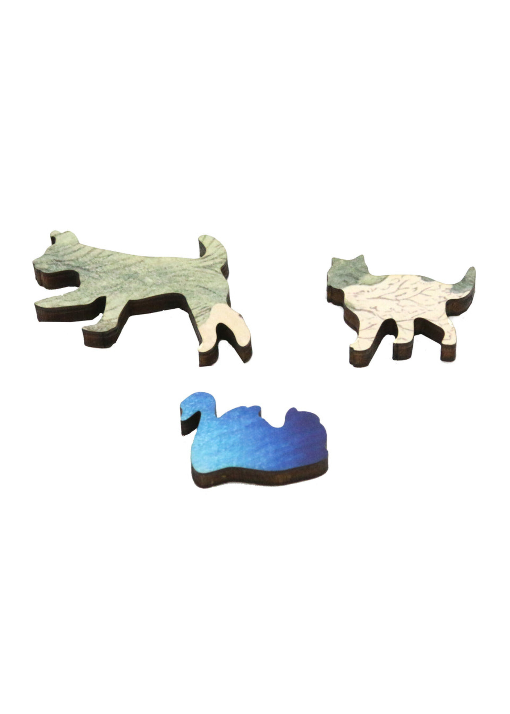Artifact Puzzles "Arashiyama Cherry Blossoms" Miki Suizan Wooden Jigsaw Puzzle