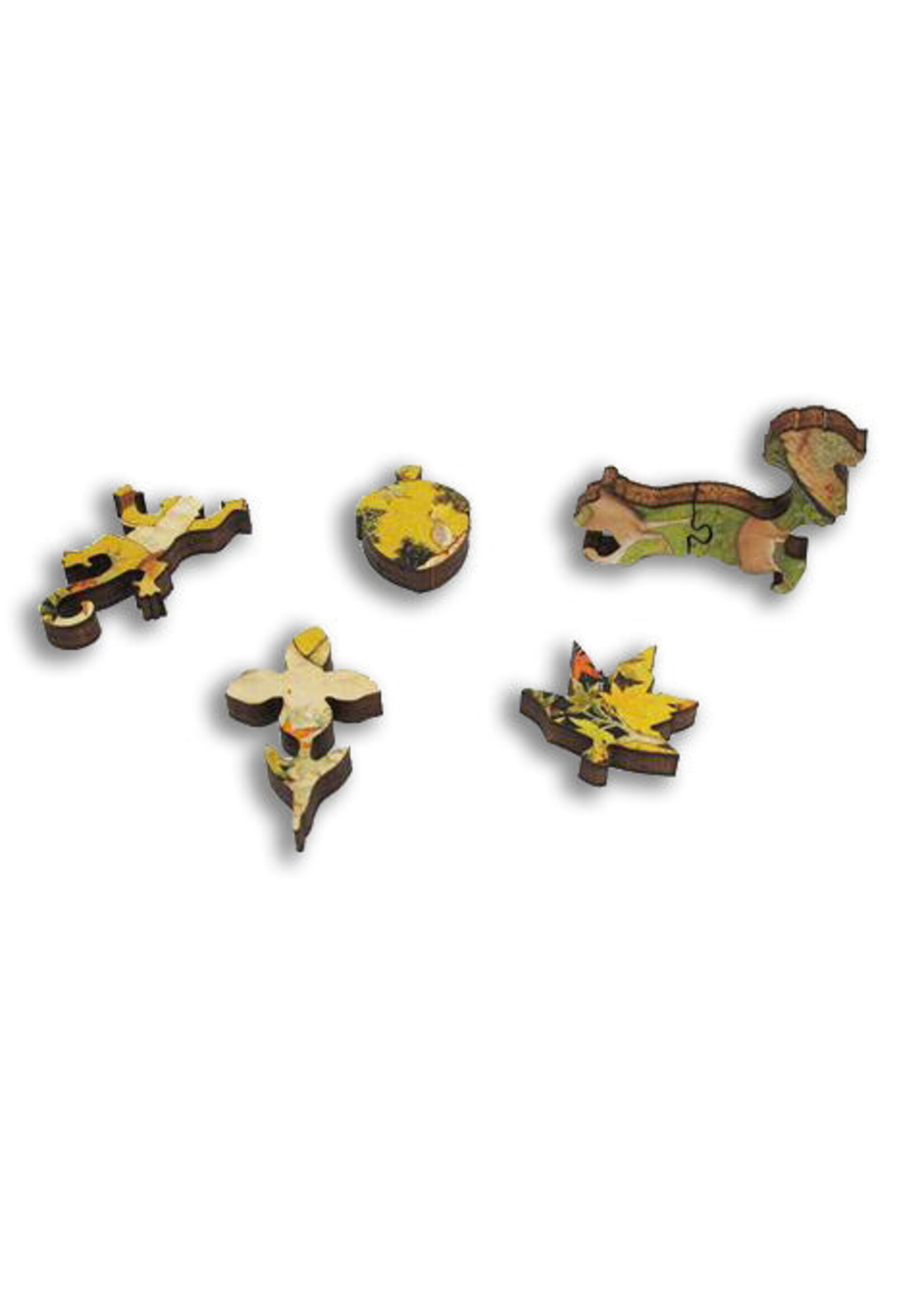 Artifact Puzzles Abu al-Hasan "Squirrels " Artifact Wooden Jigsaw Puzzle