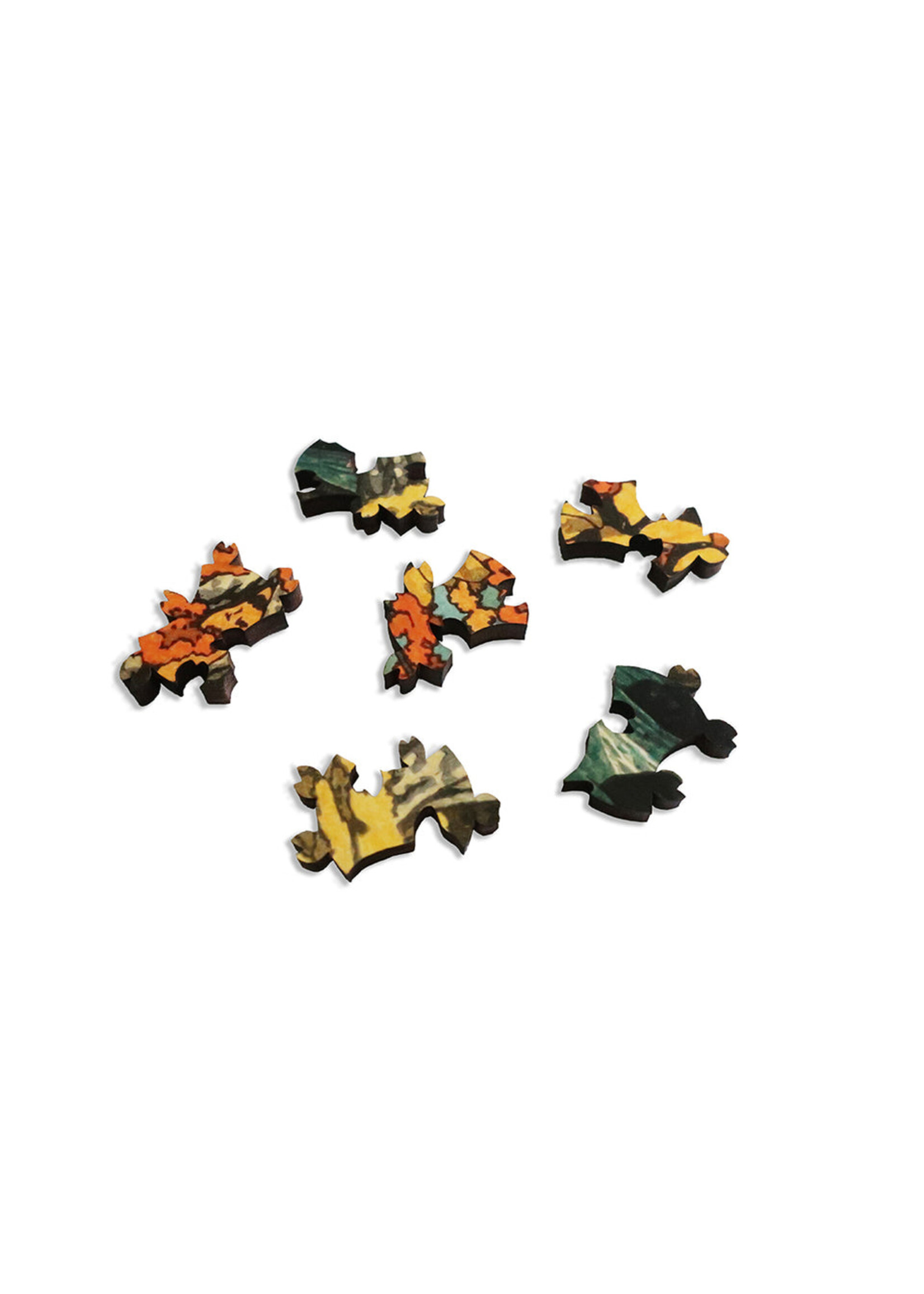 Artifact Puzzles Kawase Hasui "Fall" Wooden Jigsaw Puzzle