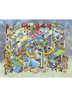 Artifact Puzzles Scott Teplin "Second Story" Wooden Jigsaw Puzzle