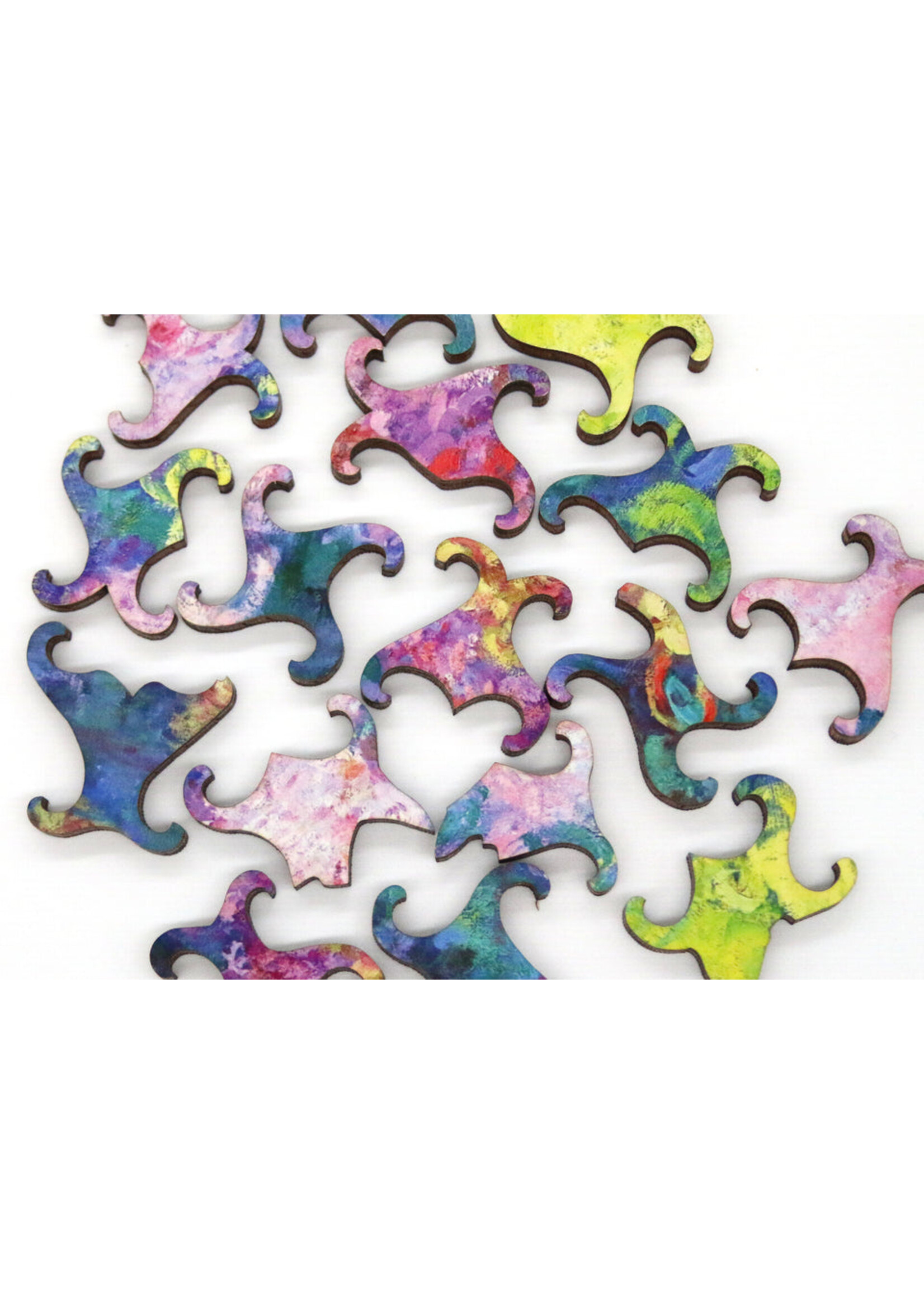 Artifact Puzzles Monet "Chrysanthemums" Wooden Jigsaw Puzzle