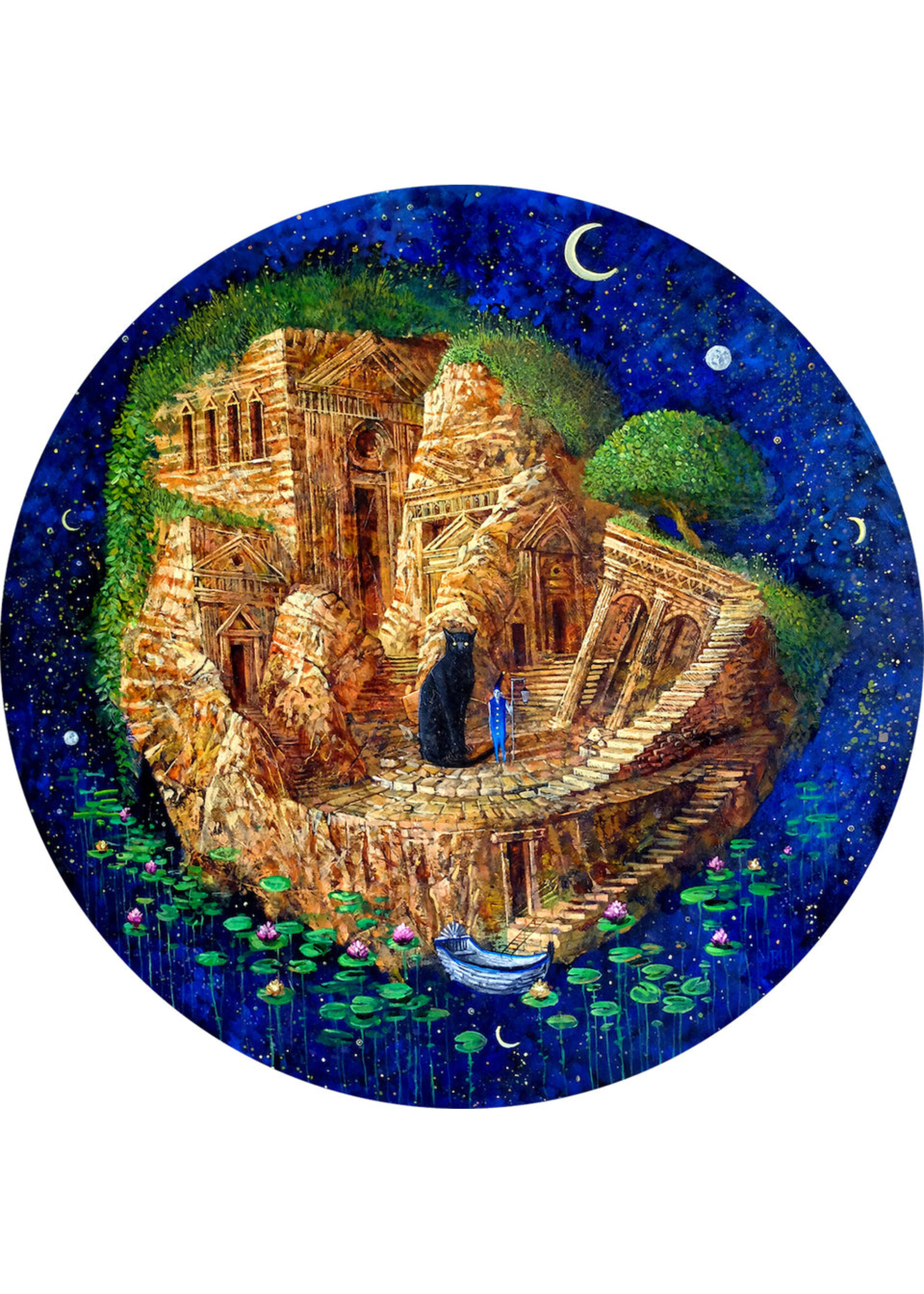Artifact Puzzles Roch Urbaniak "Ulthar" Wooden Jigsaw Puzzle