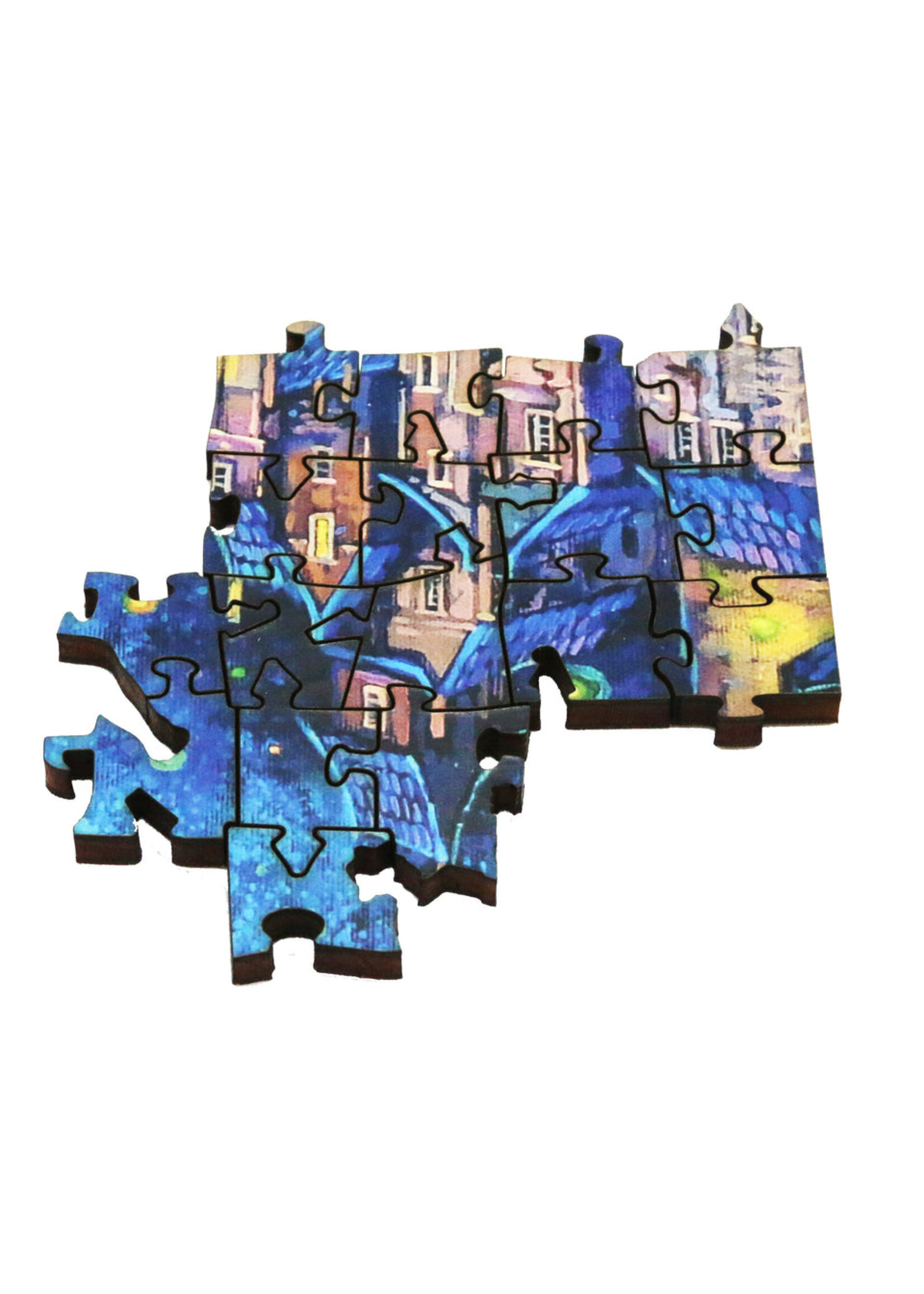Artifact Puzzles "Night Concert" - Roch Urbaniak - Wooden Jigsaw Puzzle