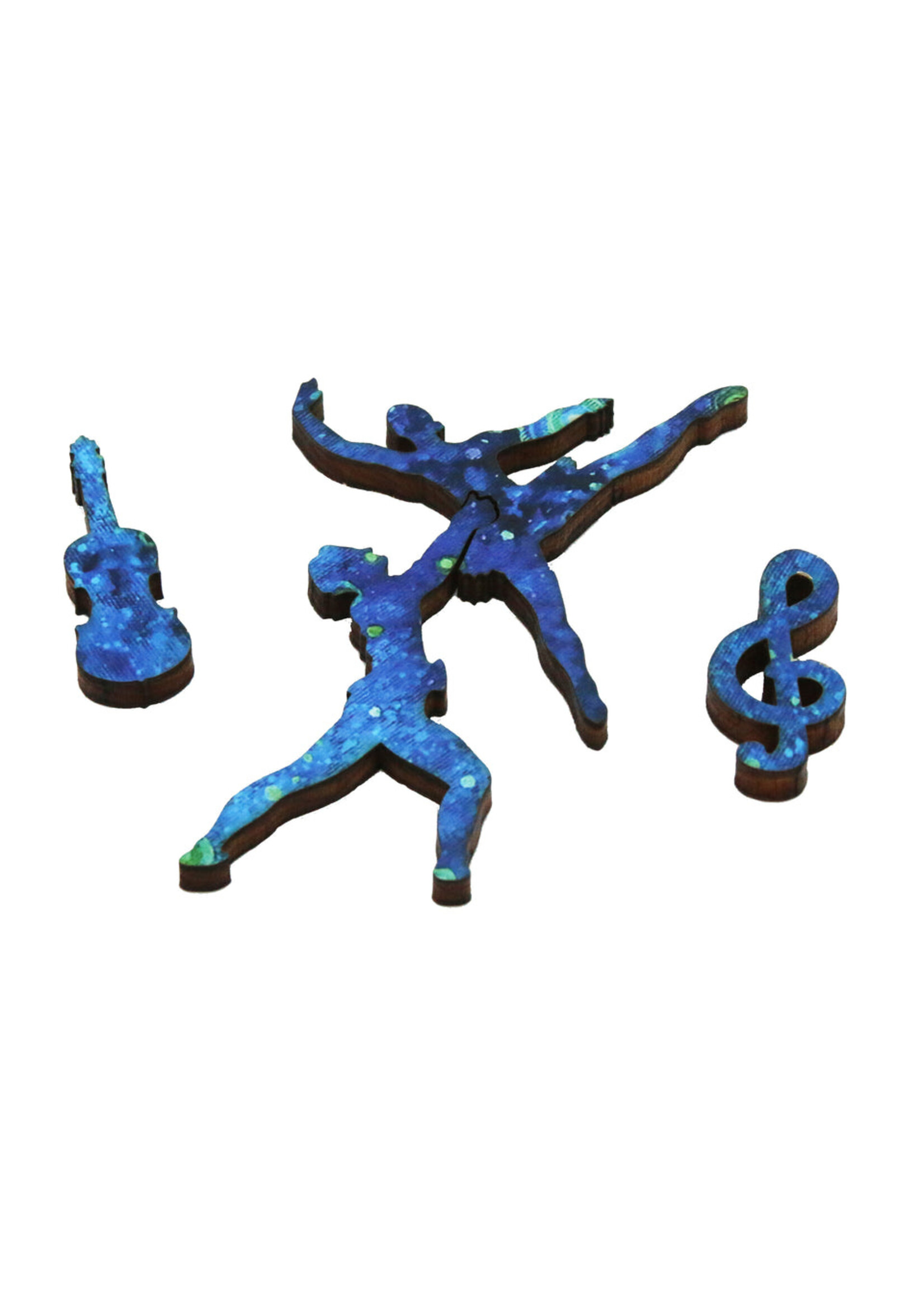 Artifact Puzzles "Night Concert" - Roch Urbaniak - Wooden Jigsaw Puzzle