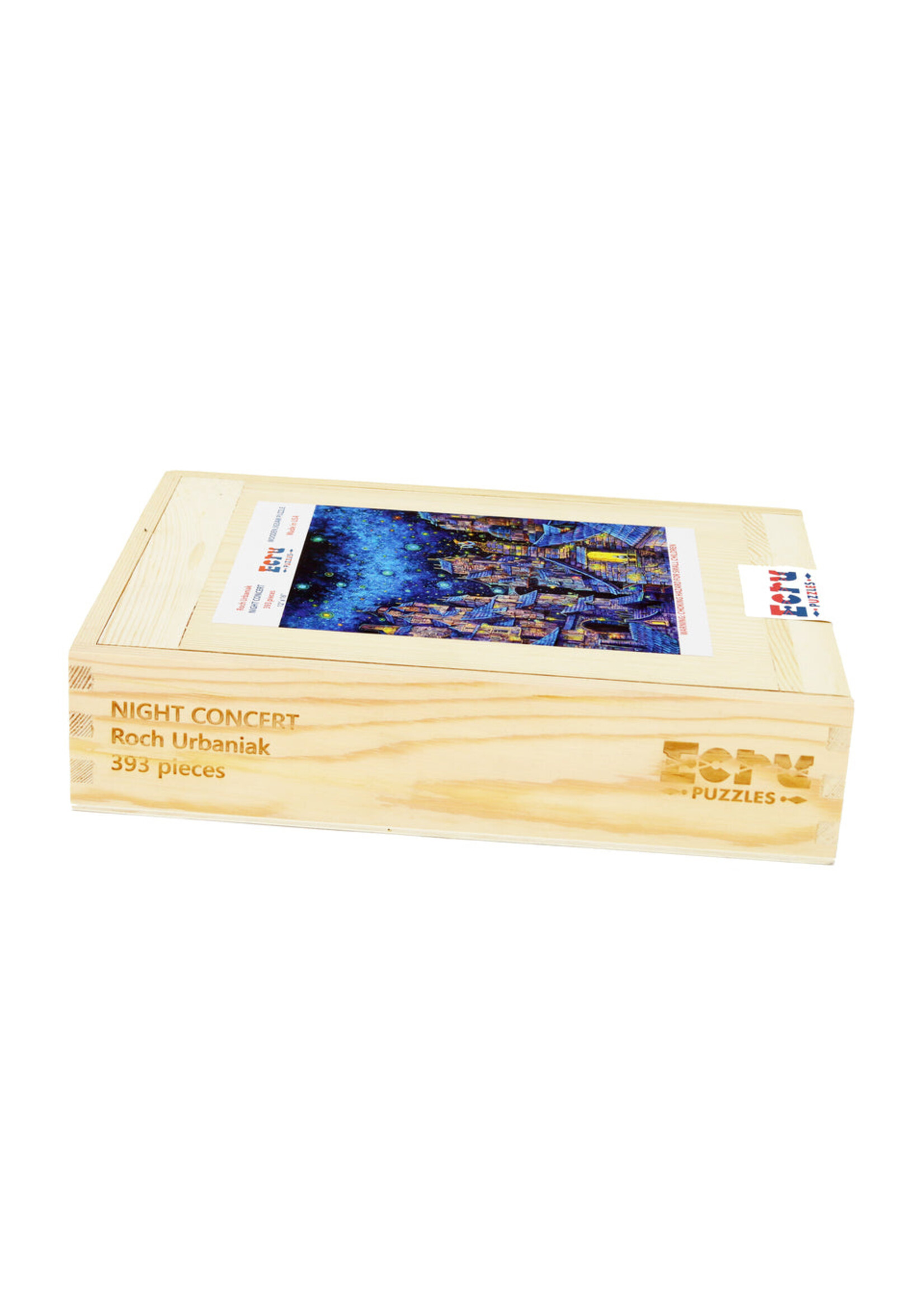 Artifact Puzzles "Night Concert" - Roch Urbaniak - Wooden Jigsaw Puzzle