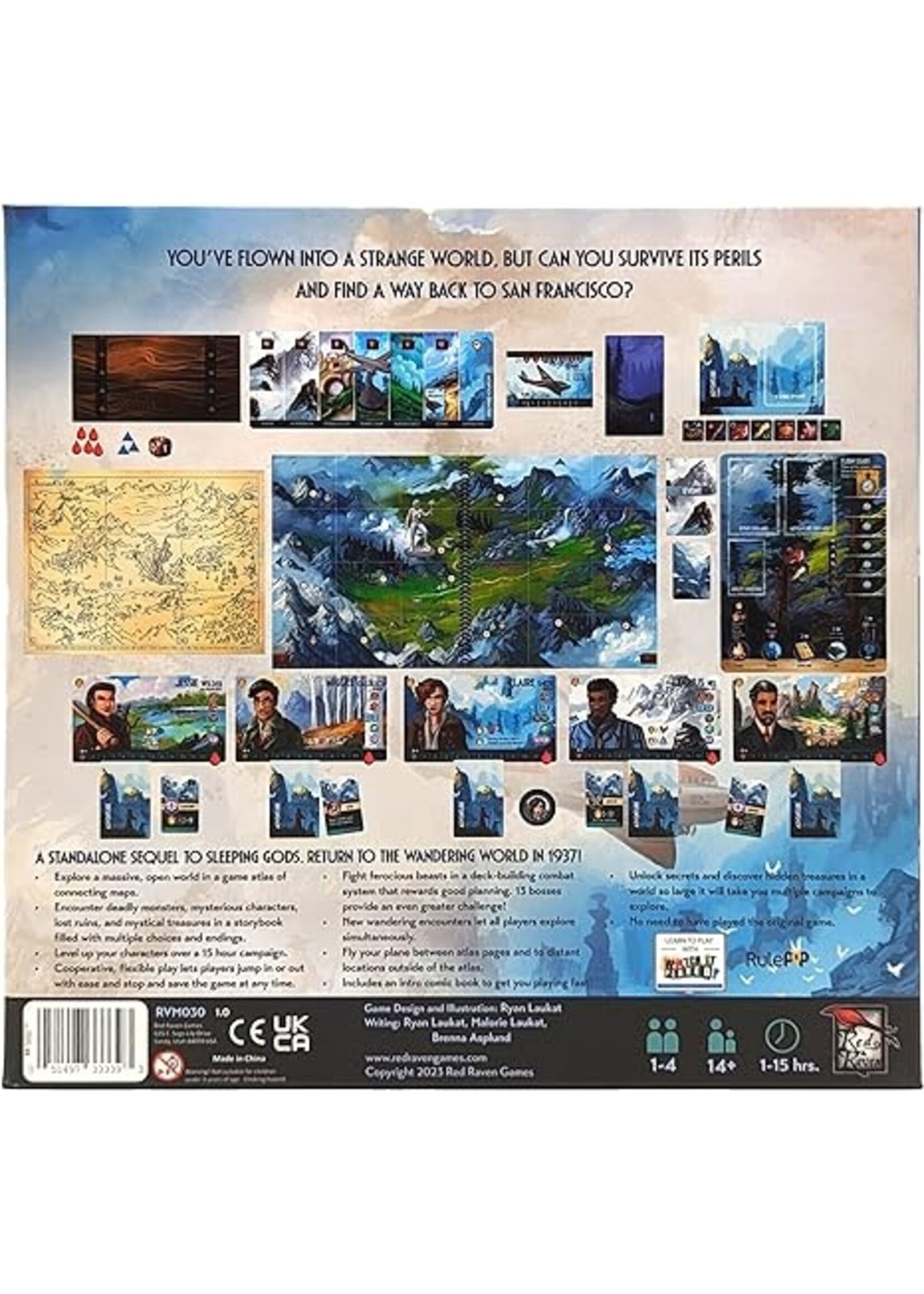 Red Raven Games Sleepings Gods: Distant Skies
