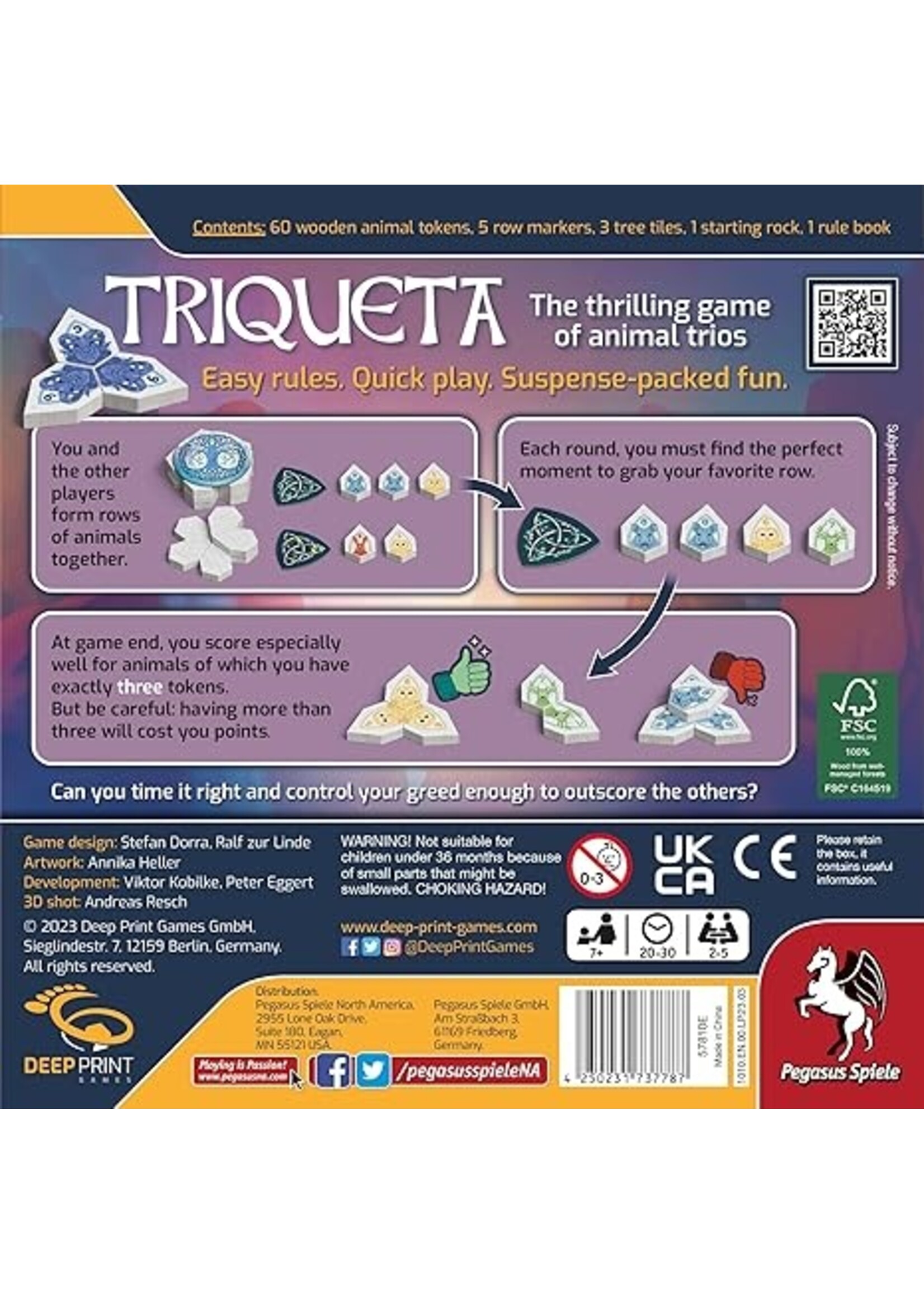 Pegasus Spiele Triqueta