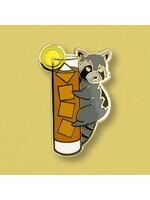 Cocktail Critters Raccoon (Trash Panda) x Long Island Iced Tea Pin