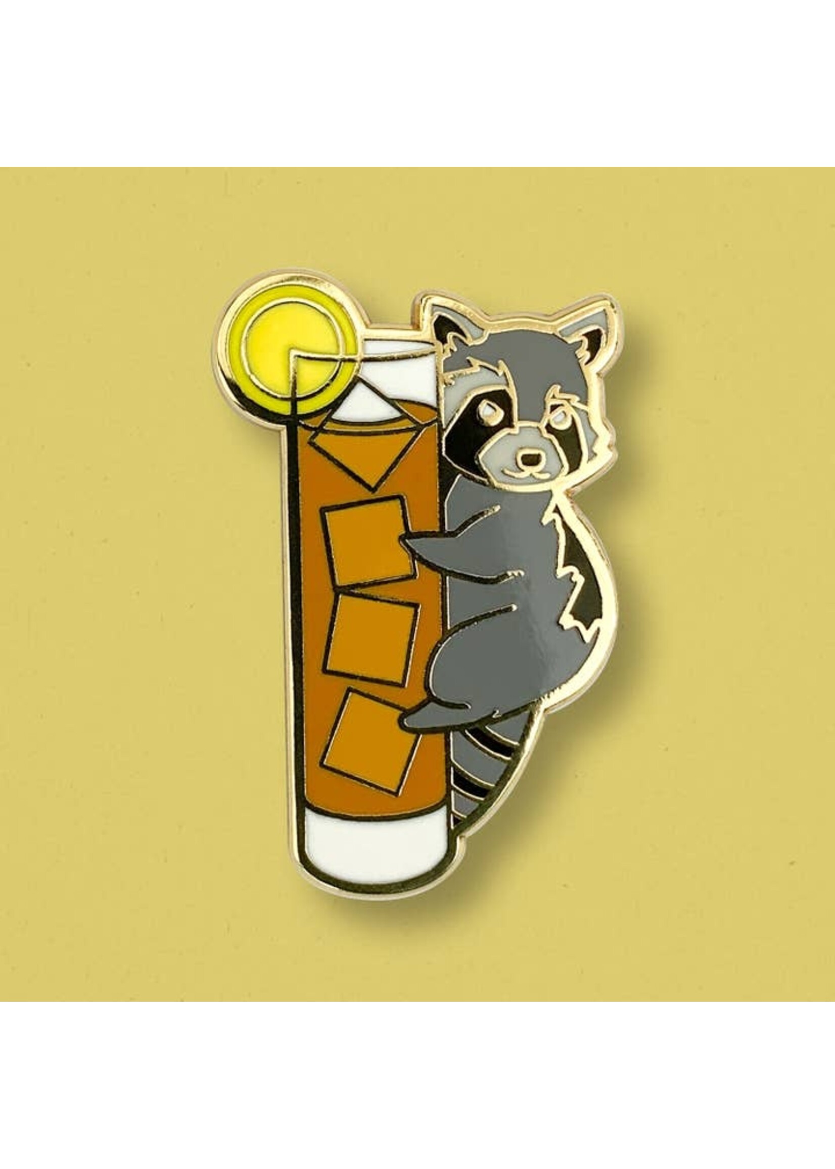 Cocktail Critters Raccoon (Trash Panda) x Long Island Iced Tea Pin