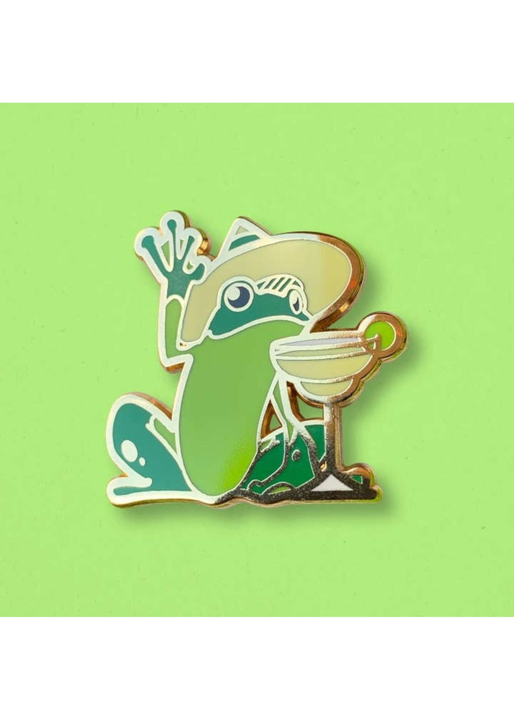 Cocktail Critters Froggy Margarita Pin