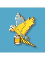 Cocktail Critters Gin & Juice Parrot Pin