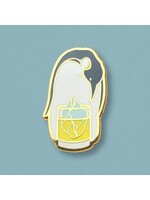 Cocktail Critters Whisky Sour Penguin Pin