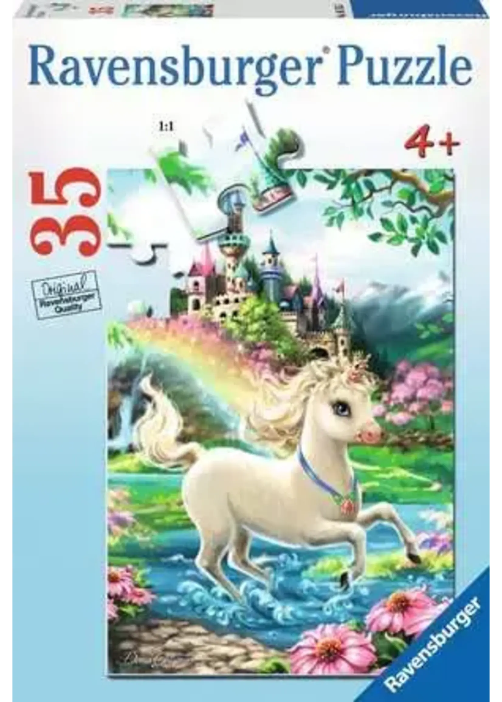 Ravensburger "Unicorn Castle" - 35 Piece Puzzle