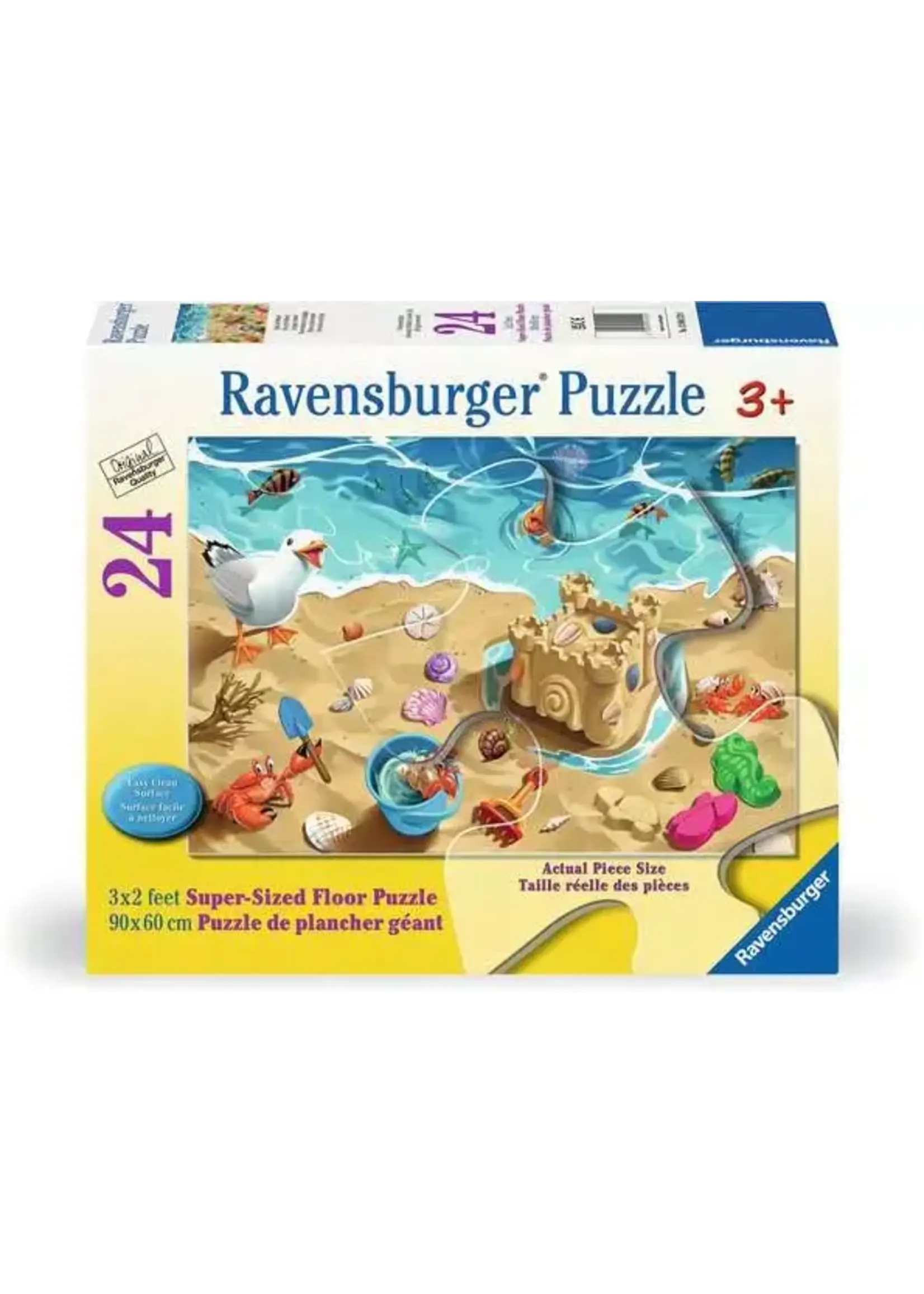 Ravensburger "Fun at the Beach" 24 Piece Floor Puzzle