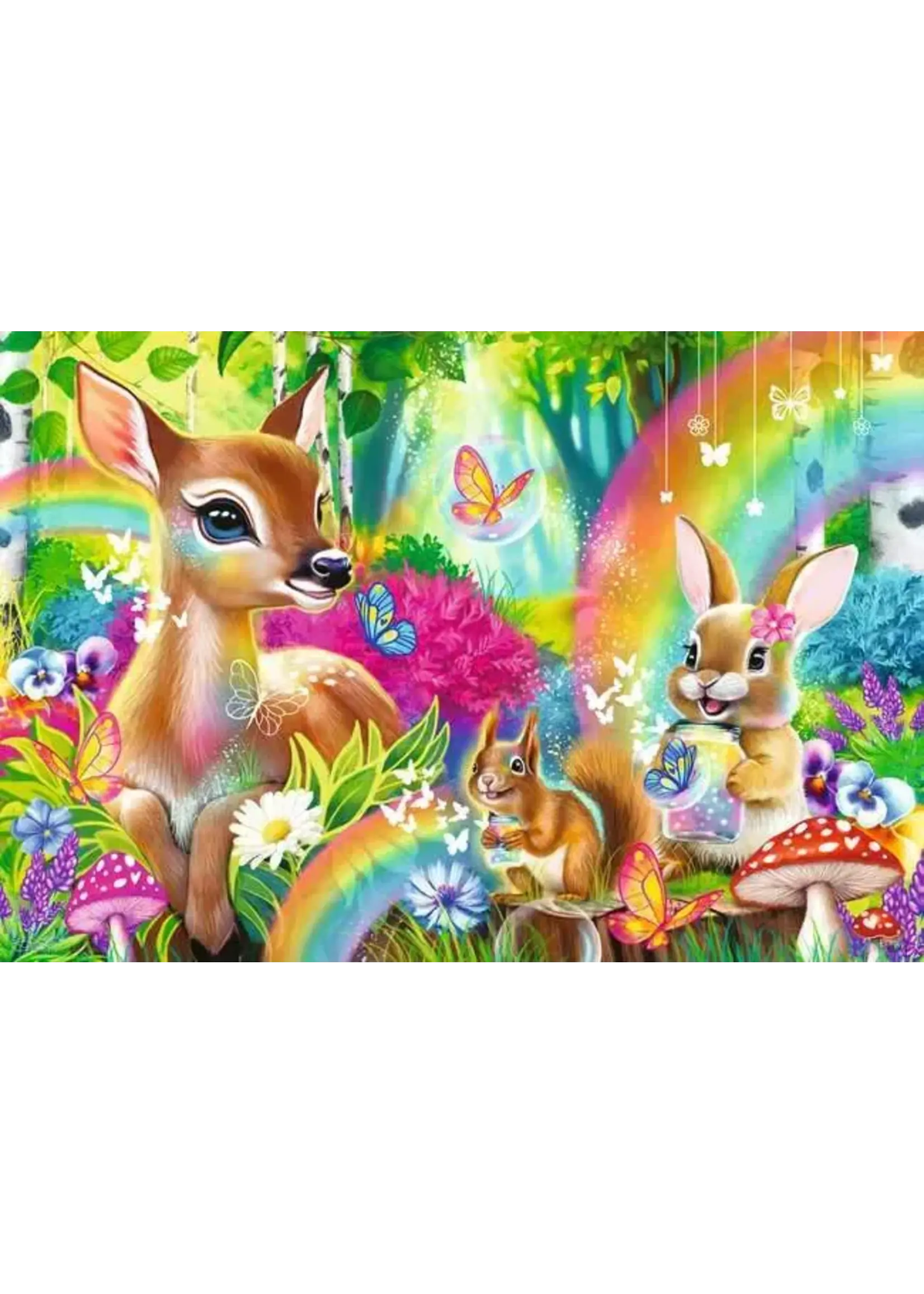 Ravensburger "Lovable Woodland Friends" 2 x 24 Piece Puzzle