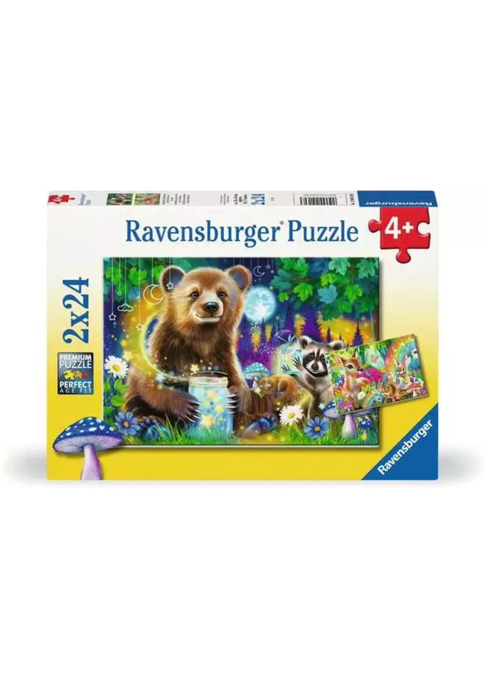 Ravensburger "Lovable Woodland Friends" 2 x 24 Piece Puzzle