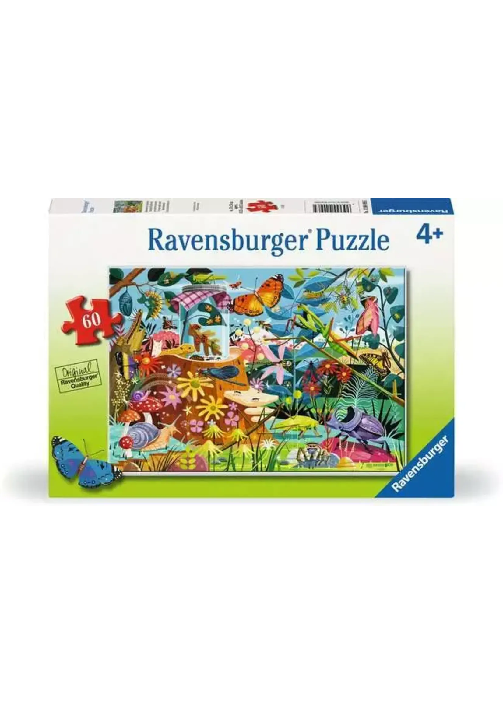 Ravensburger "Backyard Bug World" 60 Piece Puzzle