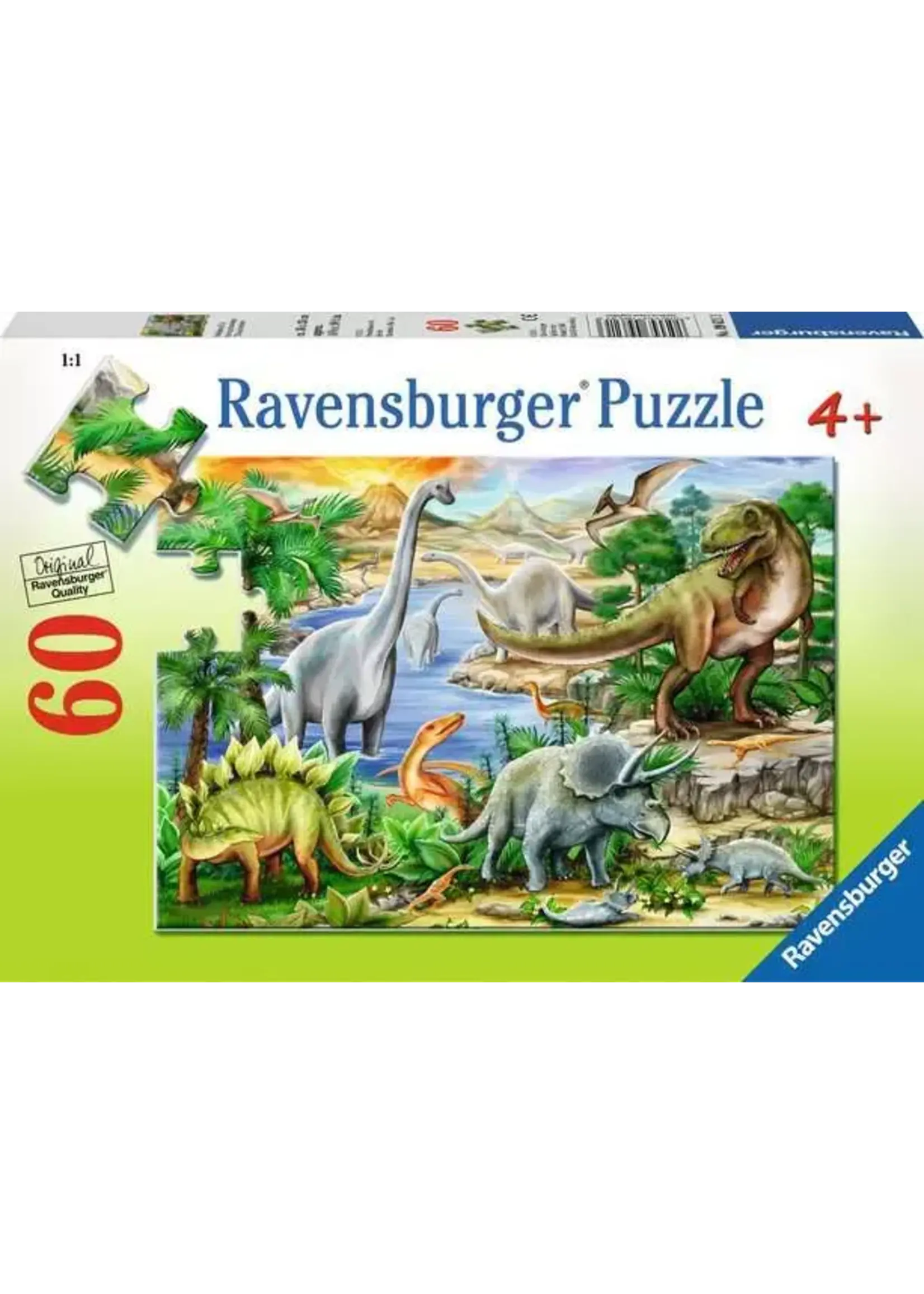 Ravensburger "Prehistoric Life" 60 Piece Puzzle