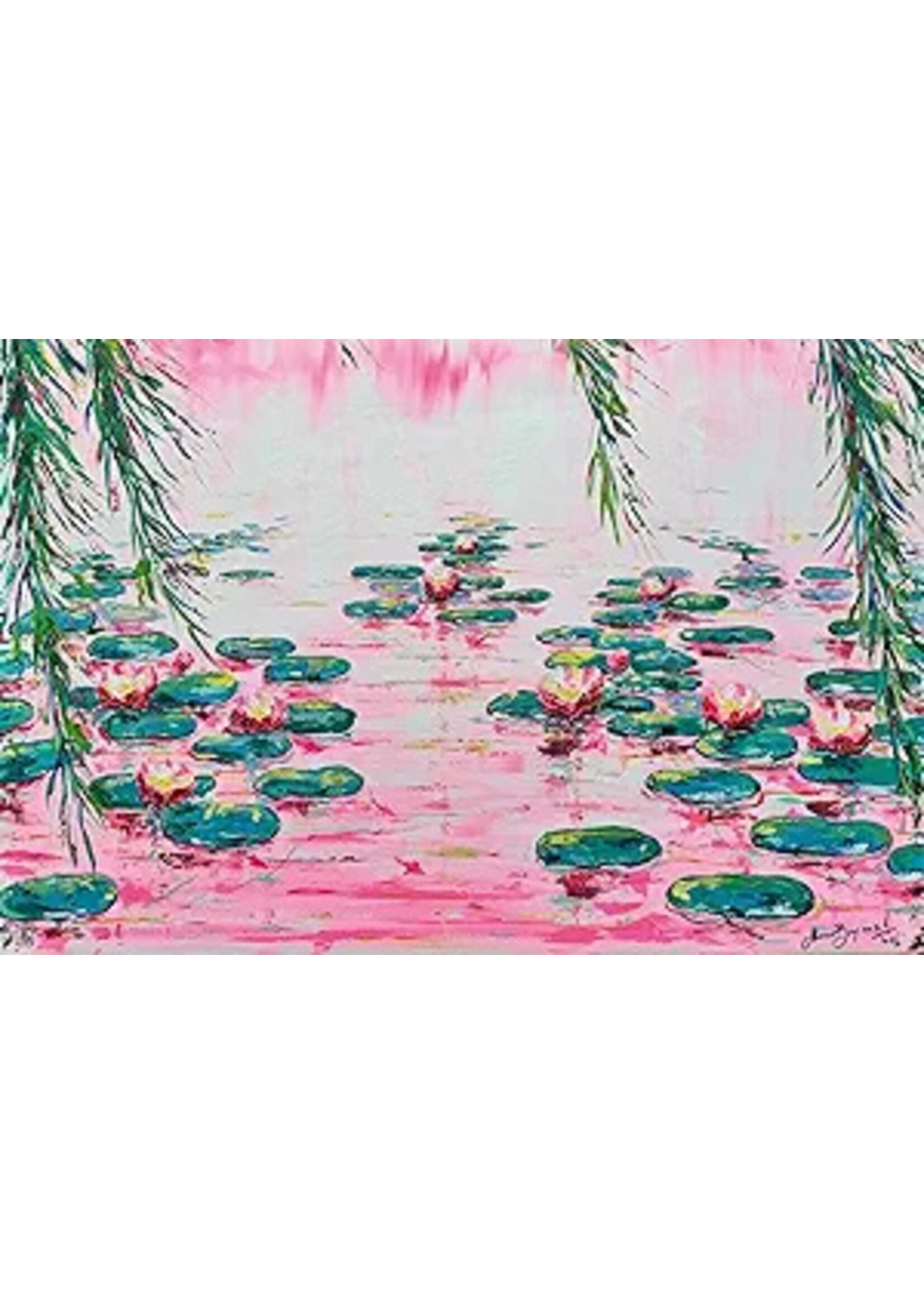 Ravensburger "Pink Water Lillies" 4000 Piece Puzzle