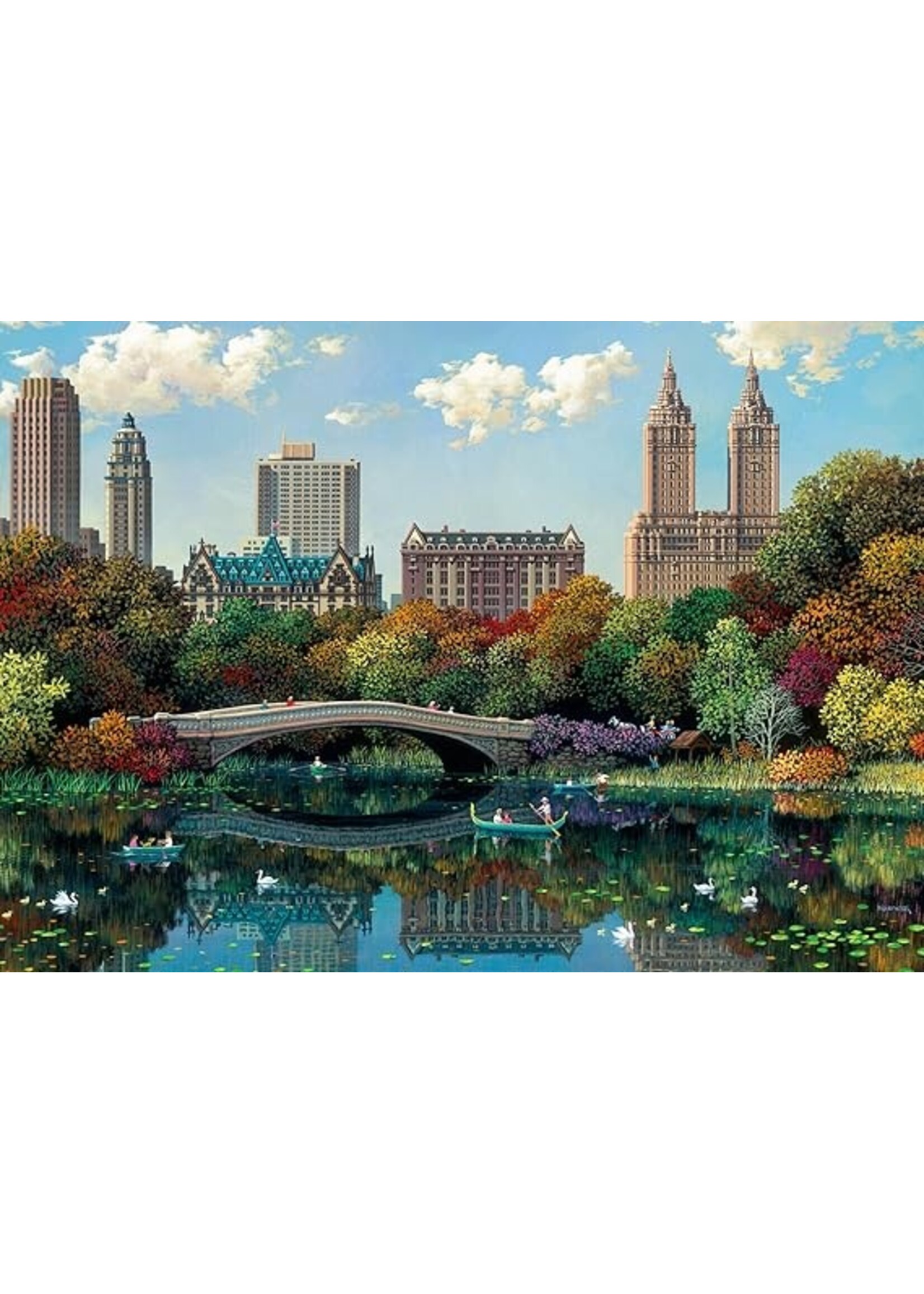 Ravensburger "NY Central Park, Bow Bridge" 1000 Piece Puzzle