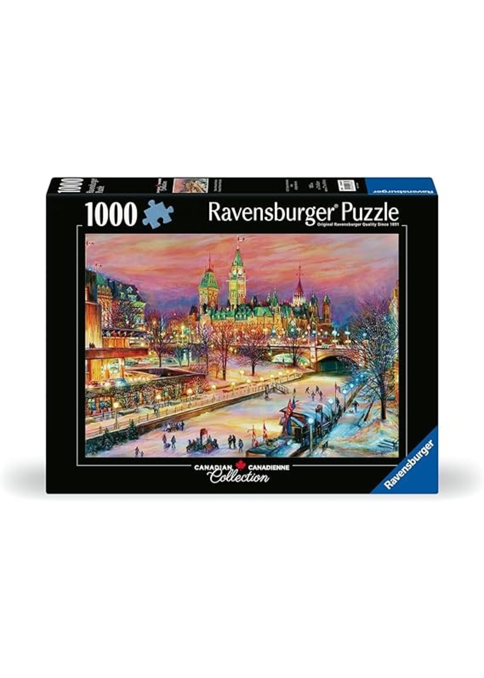 Ravensburger "Ottowa Winterlude Festival" 1000 Piece Puzzle