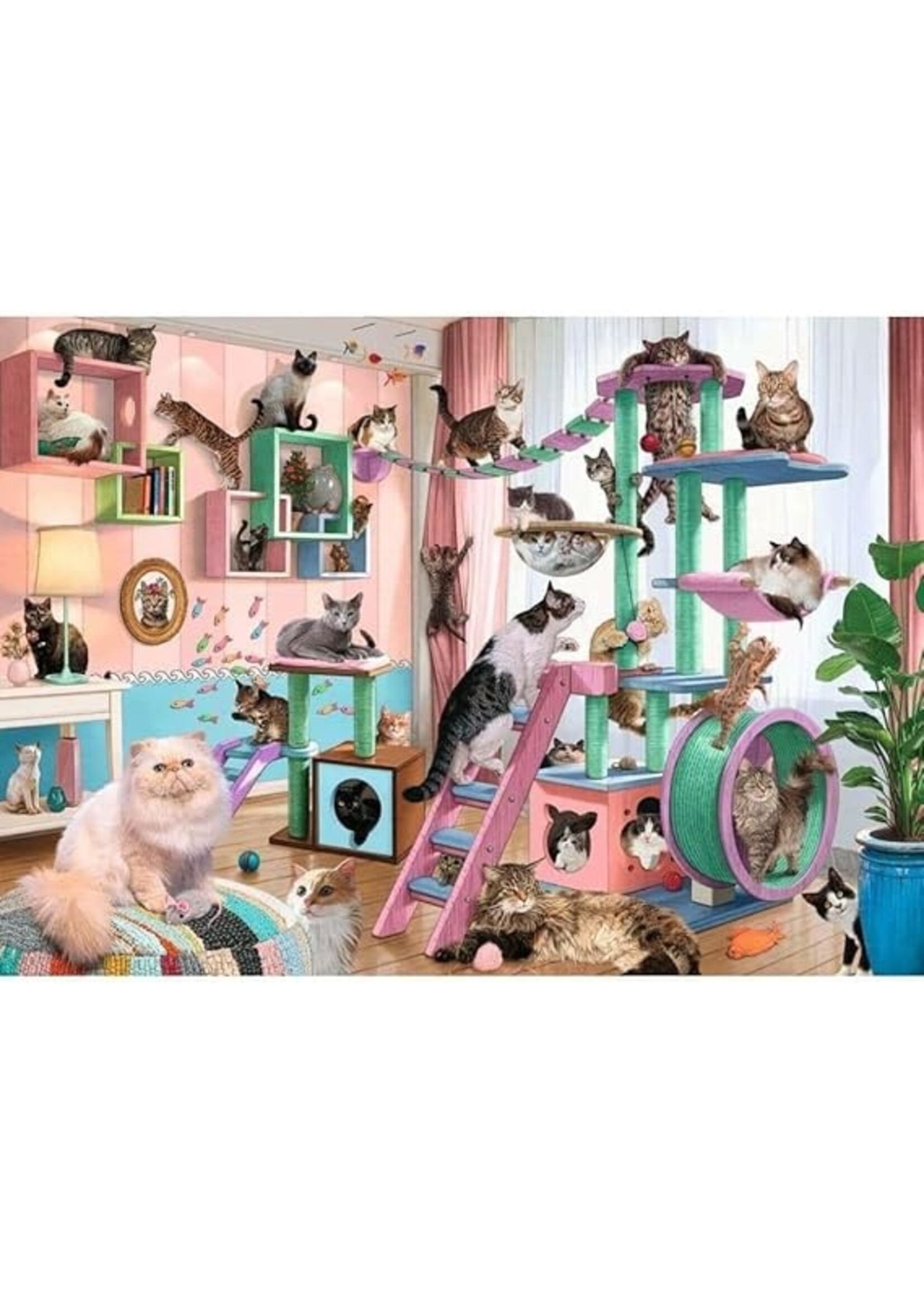 Ravensburger "Cat Tree Heaven" 1000 Piece Puzzle