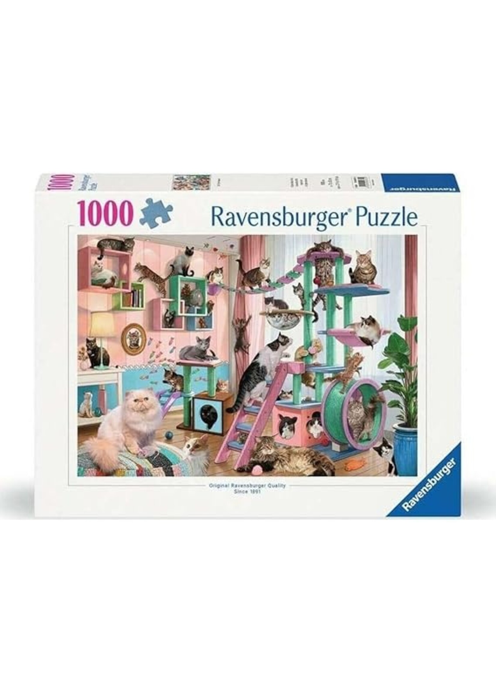 Ravensburger "Cat Tree Heaven" 1000 Piece Puzzle