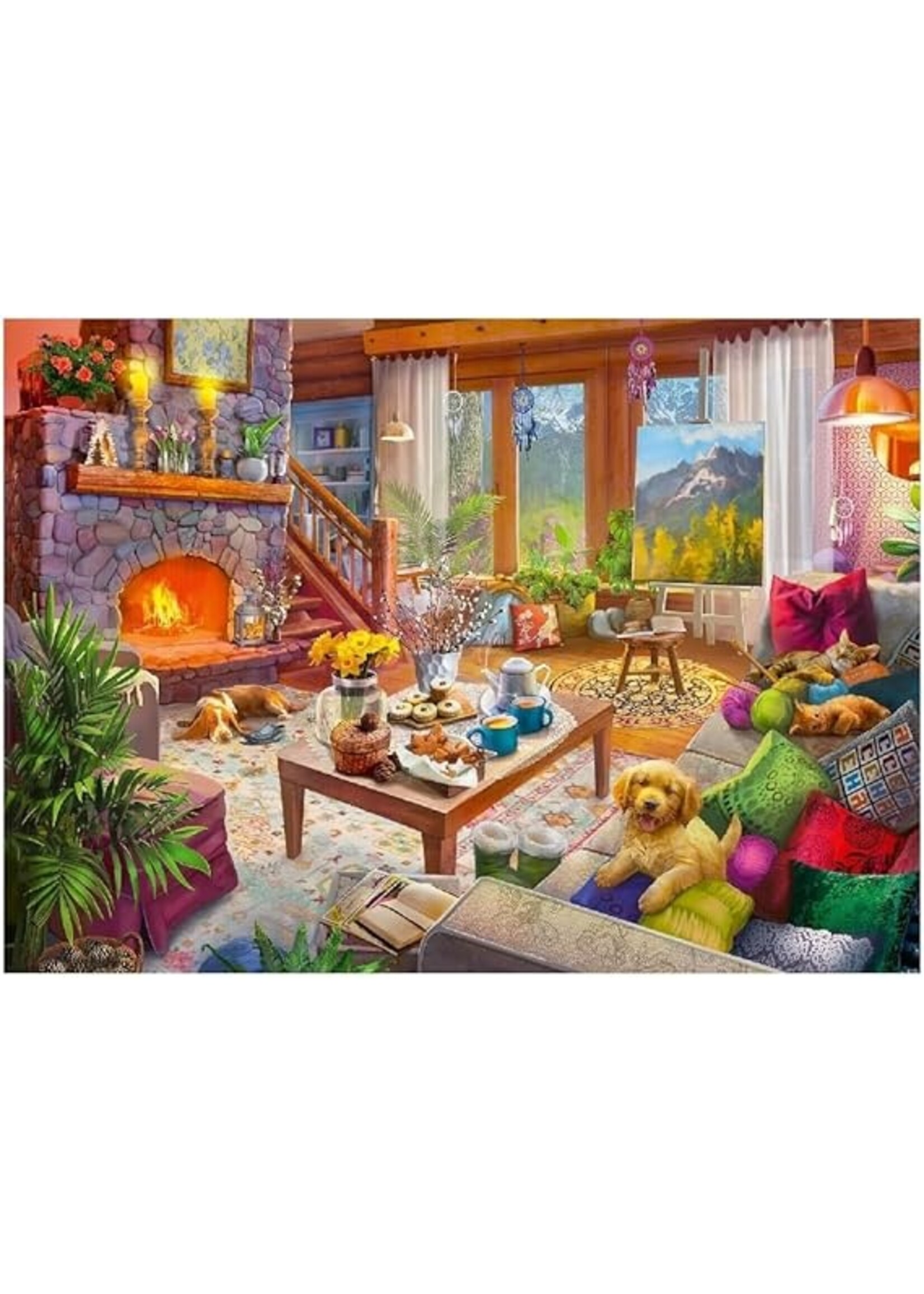Ravensburger "Cozy Cabin" 1000 Piece Puzzle
