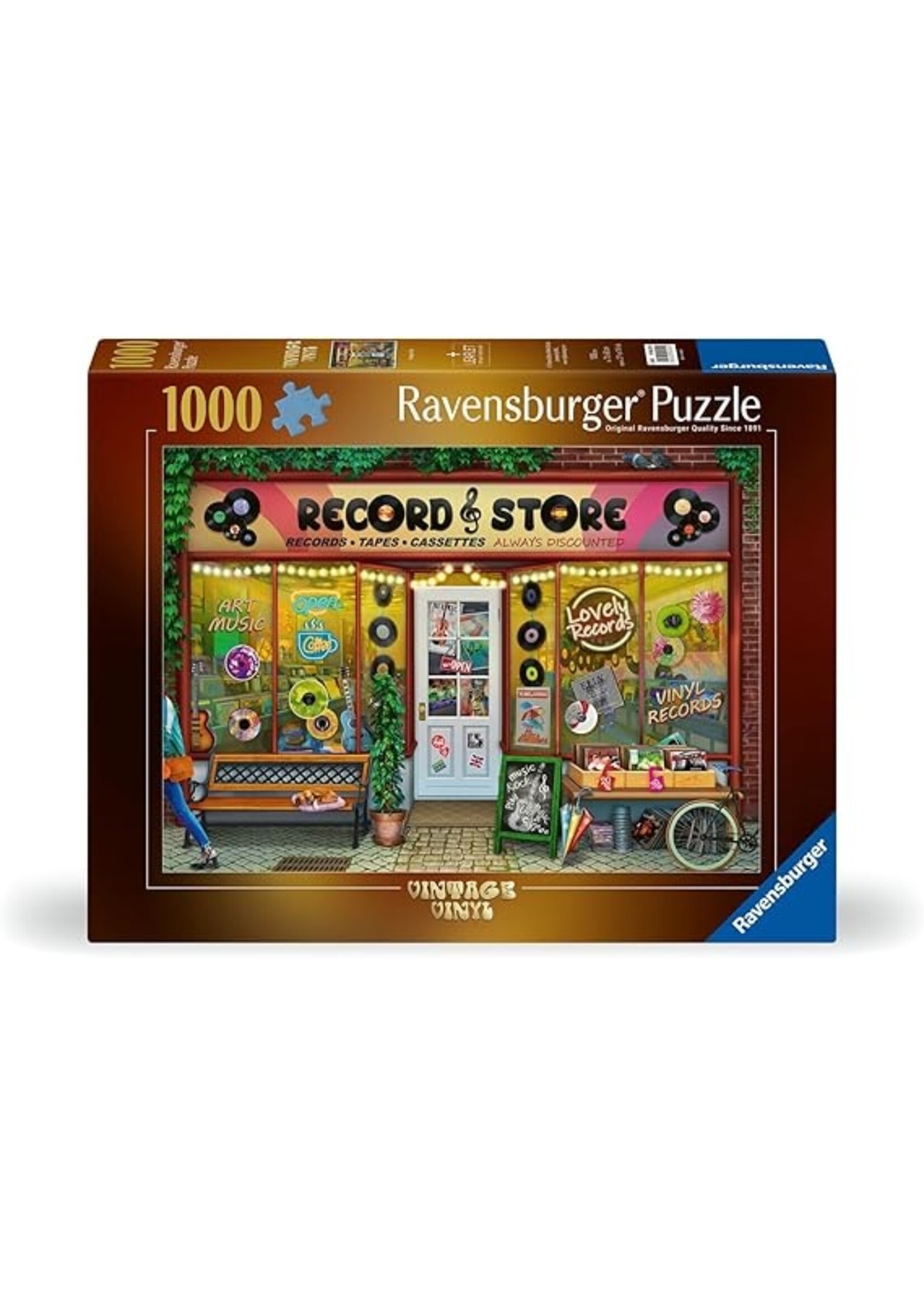 Ravensburger "Vintage Vinyl" 1000 Piece Puzzle